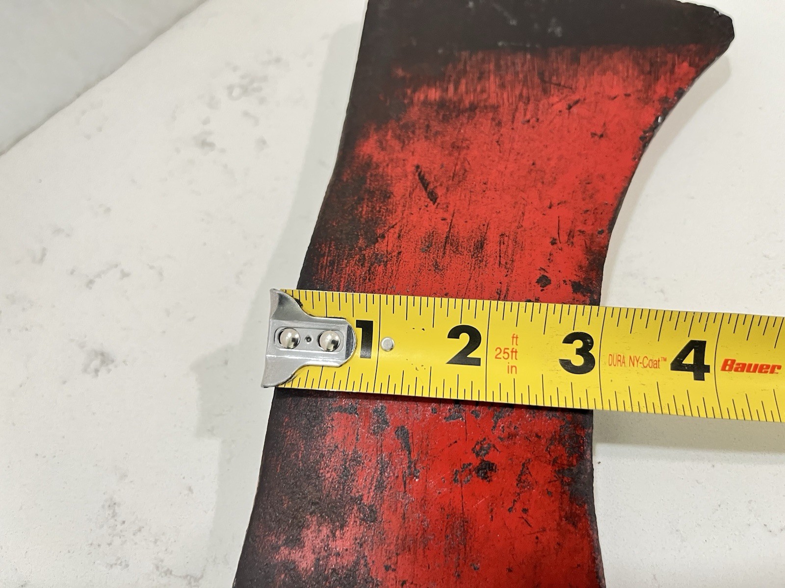Vintage Council USA Double Bit Axe Head Rail Splitter 3.7lbs-Bent Corner