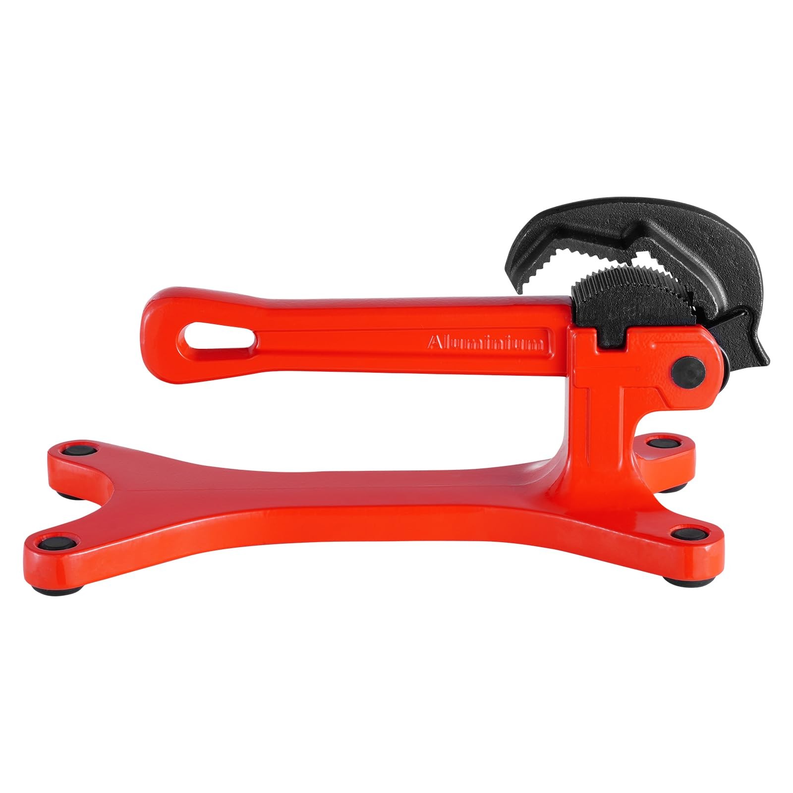 Portable Pipe Vise, Lightweight Aluminum Vise with 1/8″ to Red