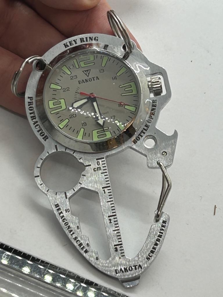 Dakota tool protractor bottle opener Screwdriver Compass Hiking Great (A2026A)