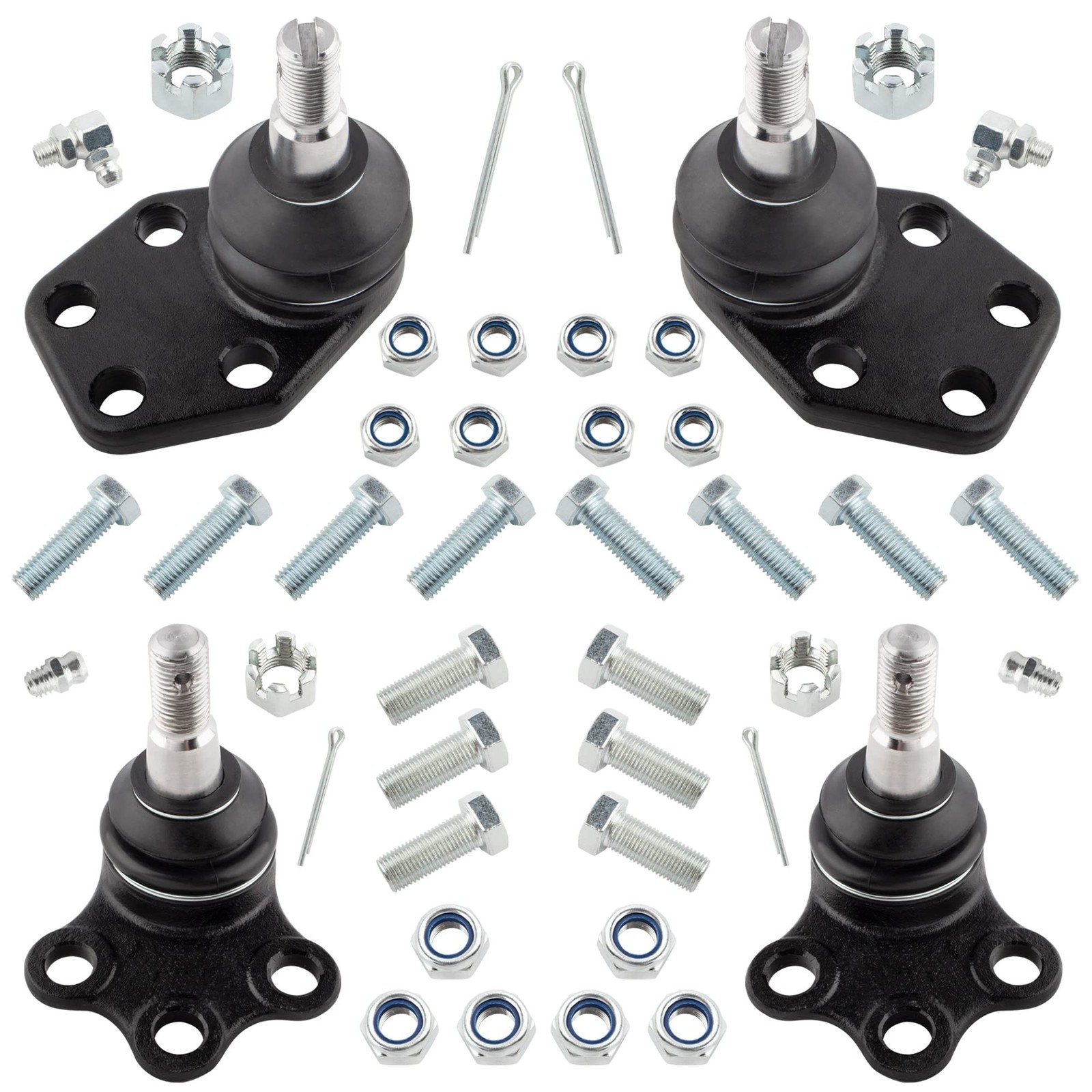 K7365 K7366 Front Upper & Lower Suspension Ball Joints for Dodge Ram 1500 200…