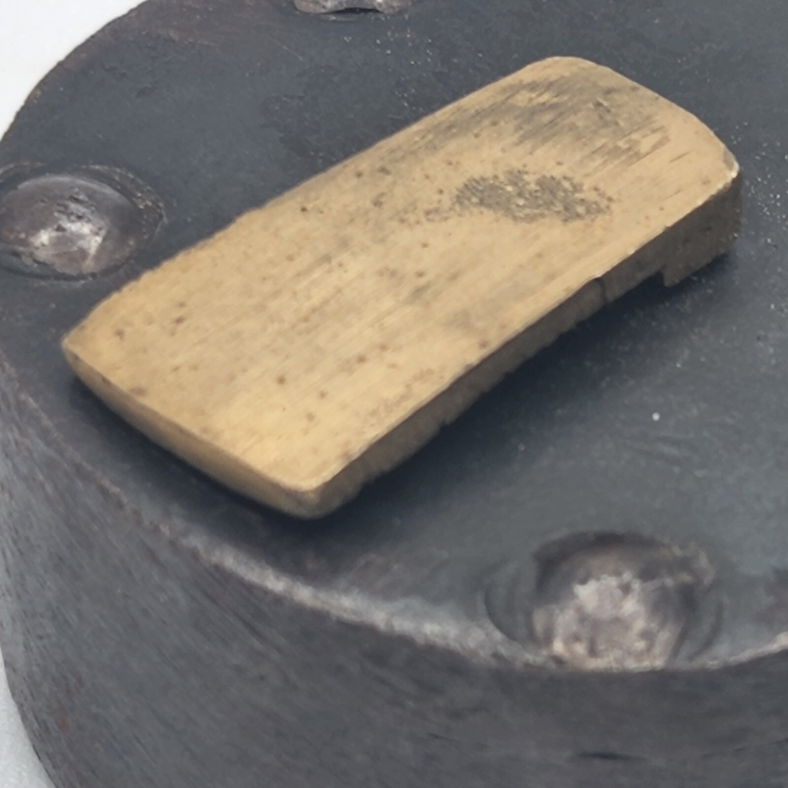 Antique VTG Padlock – Iron Brass and Steel No Key VGUC!