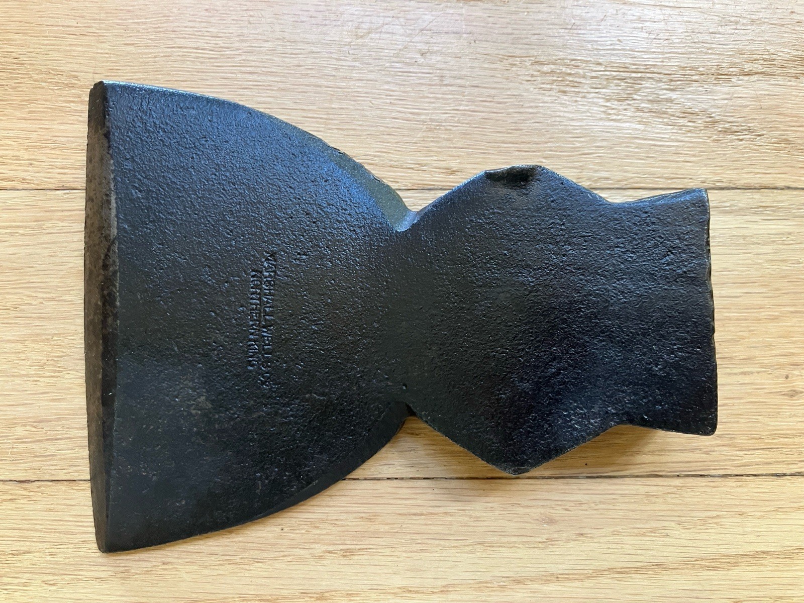 MARSHALL WELLS CO. NORTHERN KING HEWING HATCHET HEAD – VINTAGE AXE BUSHCRAFT