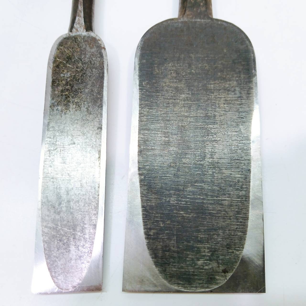 Japanese Chisels Tsuki Nomi Sen-JU etc 2pcs Blade 24-48mm Chisel Japan BG242