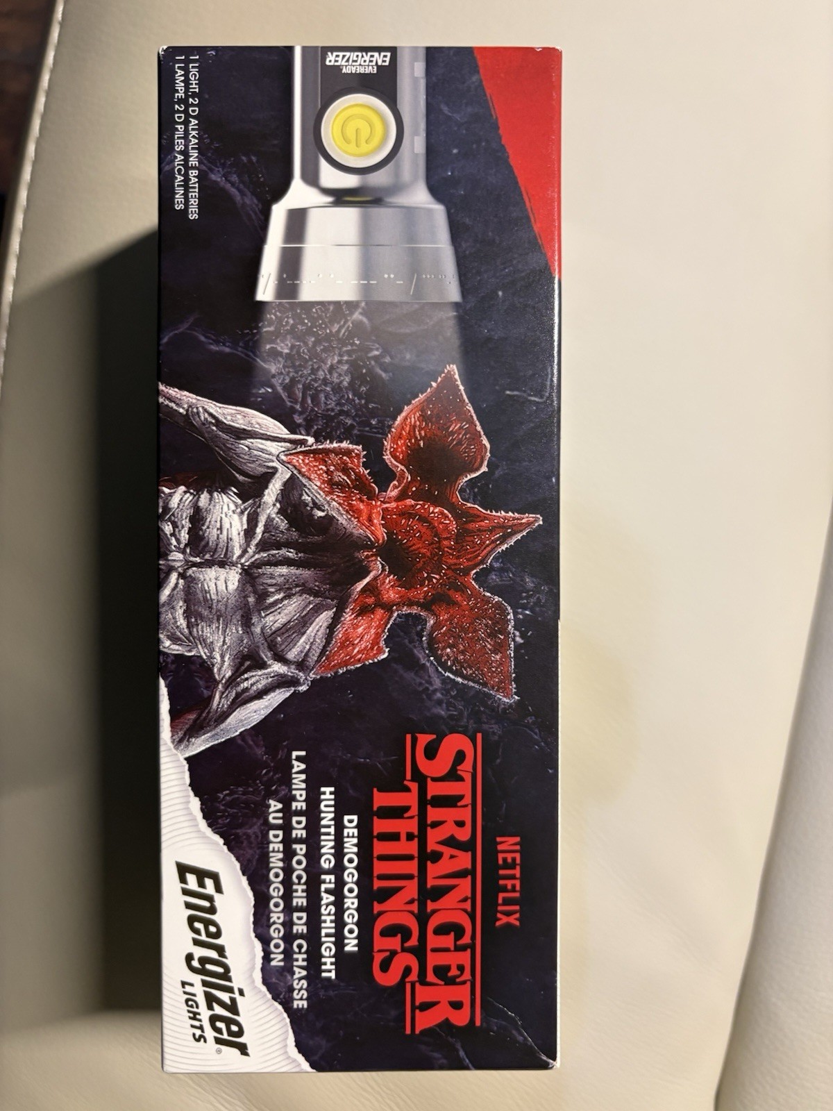Energizer Stranger Things Demogorgon Edition LED Flashlight Netflix Collectible