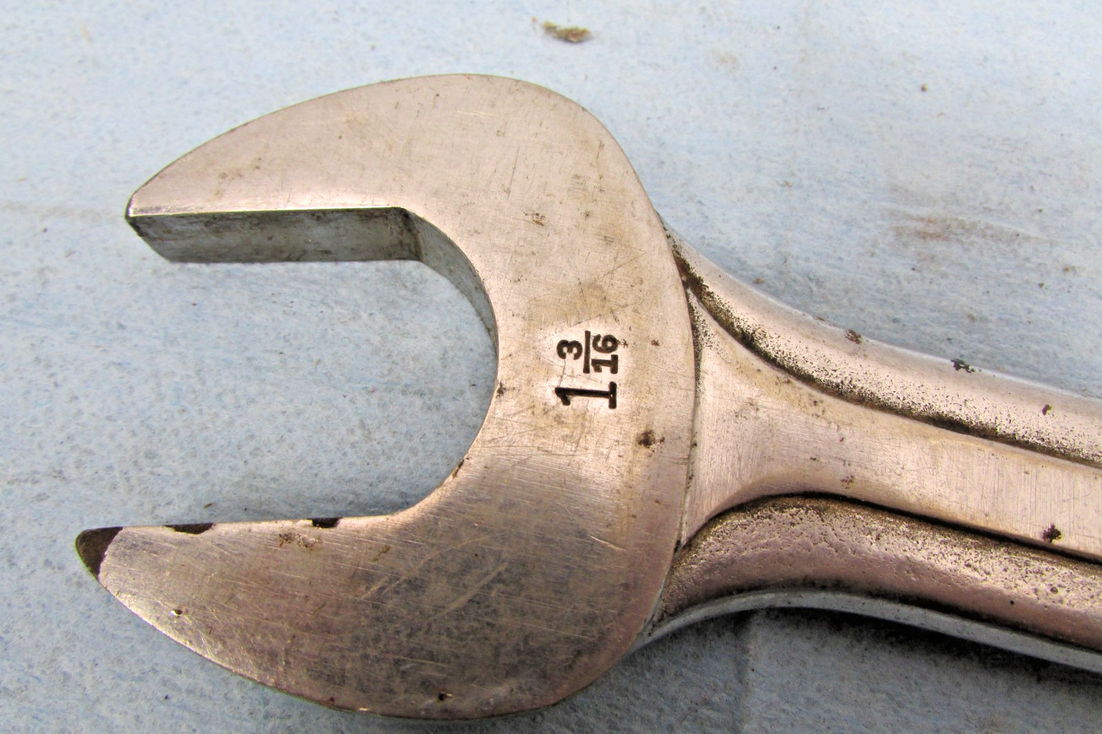Vintage Blue Point Supreme Double Open End Wrench S-3842 1-3/16 – 1-5/16