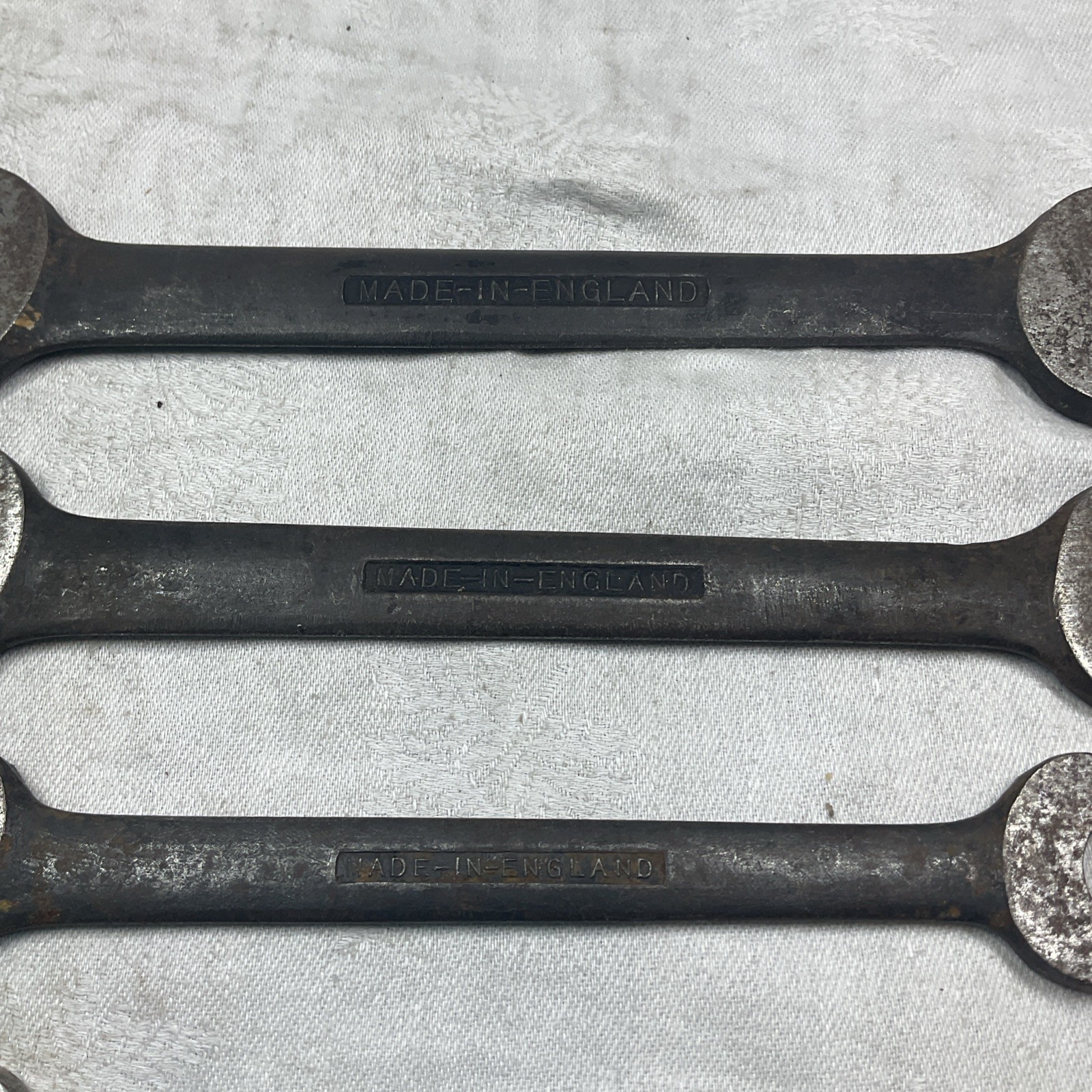 5 AF BEDFORD OPEN SPANNER WRENCH VINTAGE TOOL 5/8 9/16 1/2 7/16 3/8 IMPERIAL CAR