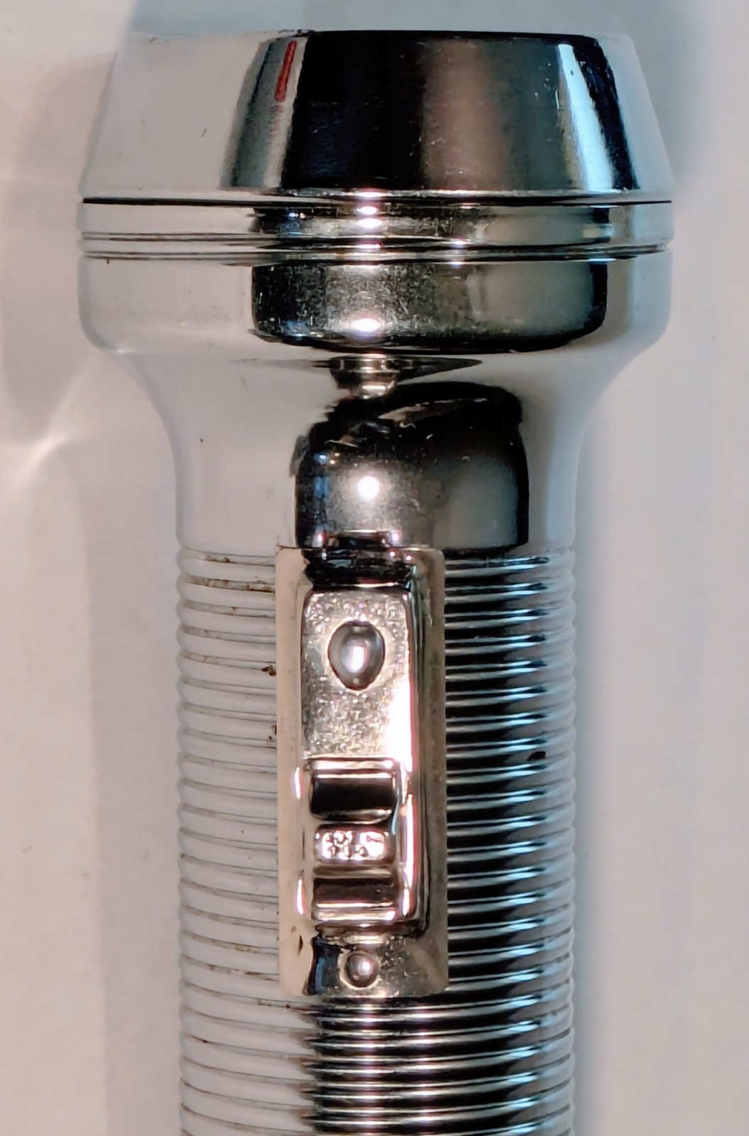 Ray-O-Vac Sportsman 10″ Chrome Flashlight Vintage Requires 3 D Batteries