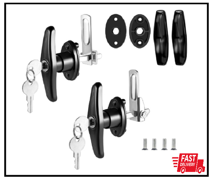 Truck Cap Latch T Handle Lock for Leer Are Matching Set Universal Truck Topper C