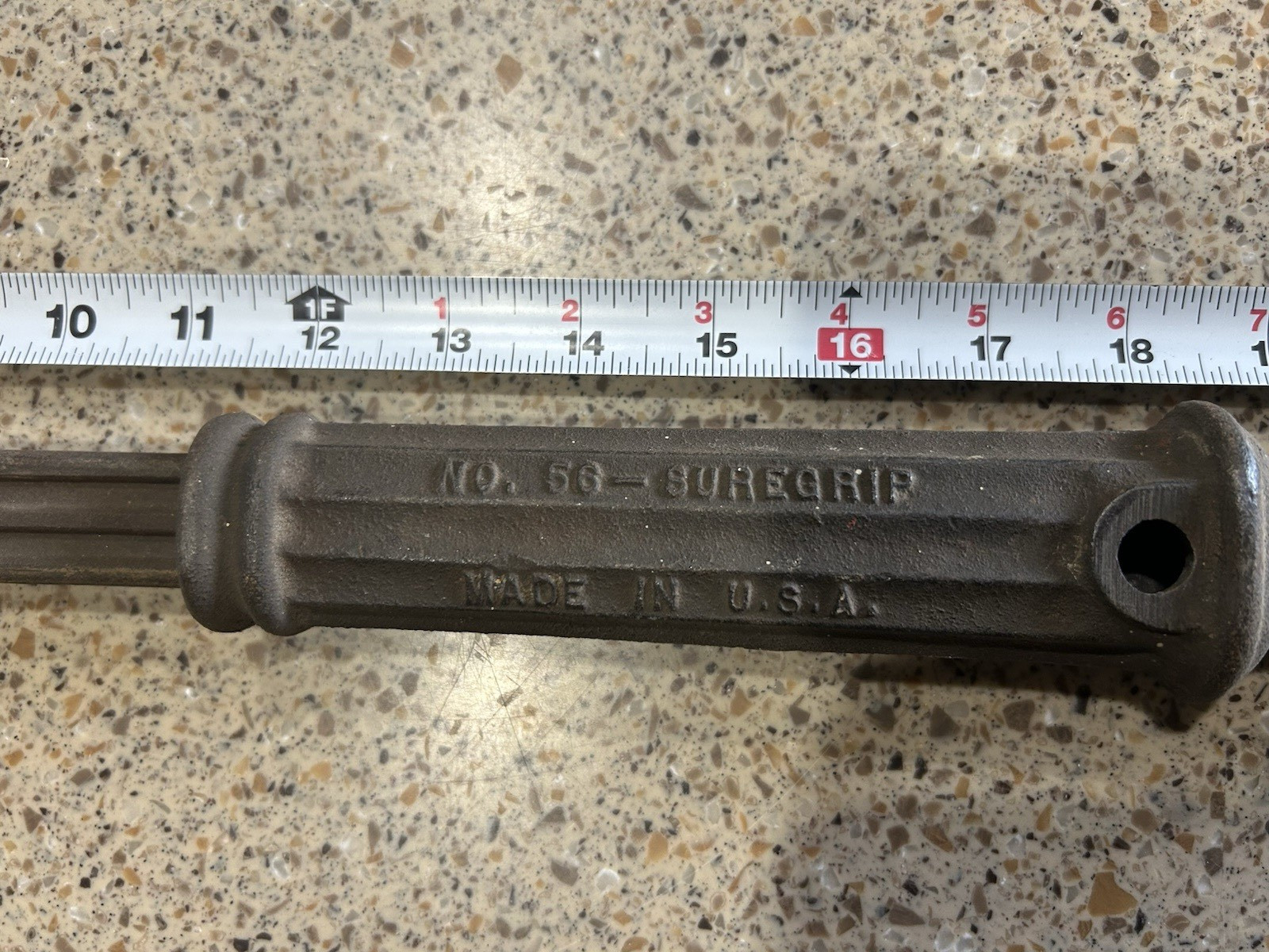 Vintage Sure Grip Model # 56 Bridgeport Steel Nail Puller !!READ VIEW!!!