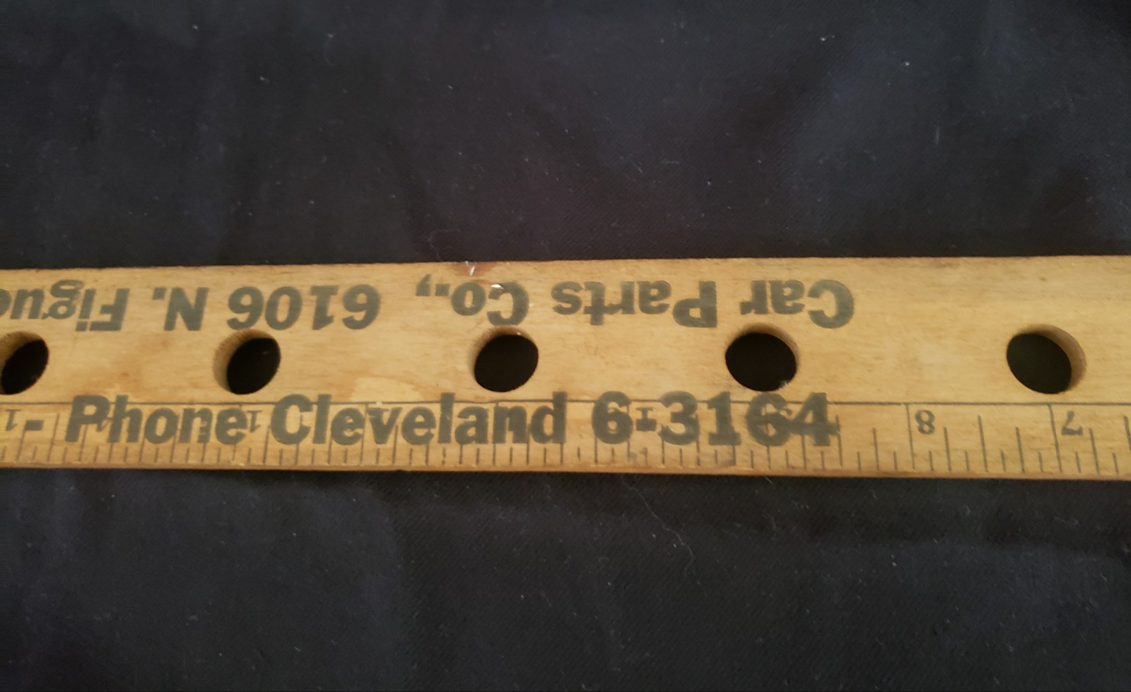 Vintage Advertising Auto Parts Measure Los Angeles California N. Figueroa