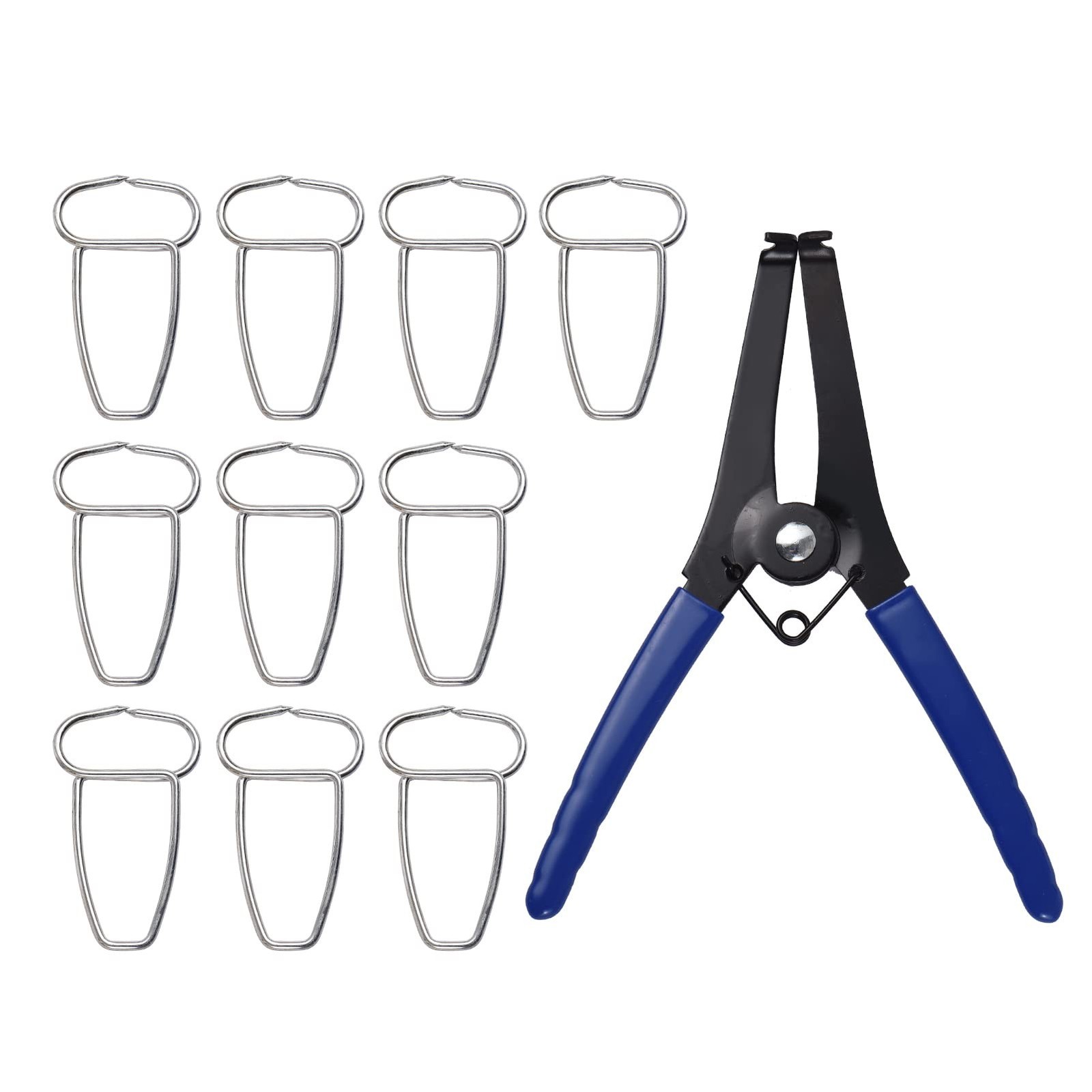 Spring Clamp Pliers with 10 Miter Clamps Woodworking Tool Miter Pliers and Cl…