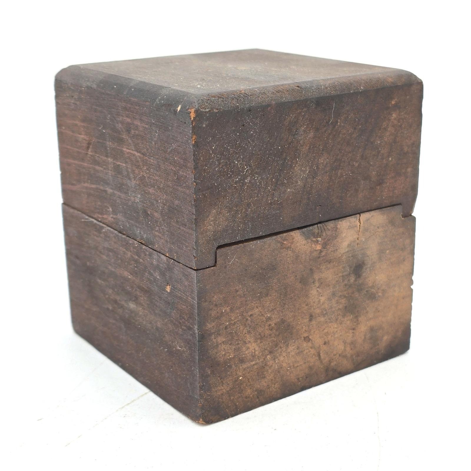 Craftsman Steel 1/4 Number Stamp Set Wood Block Case Sears Roebuck 1940s–1960s