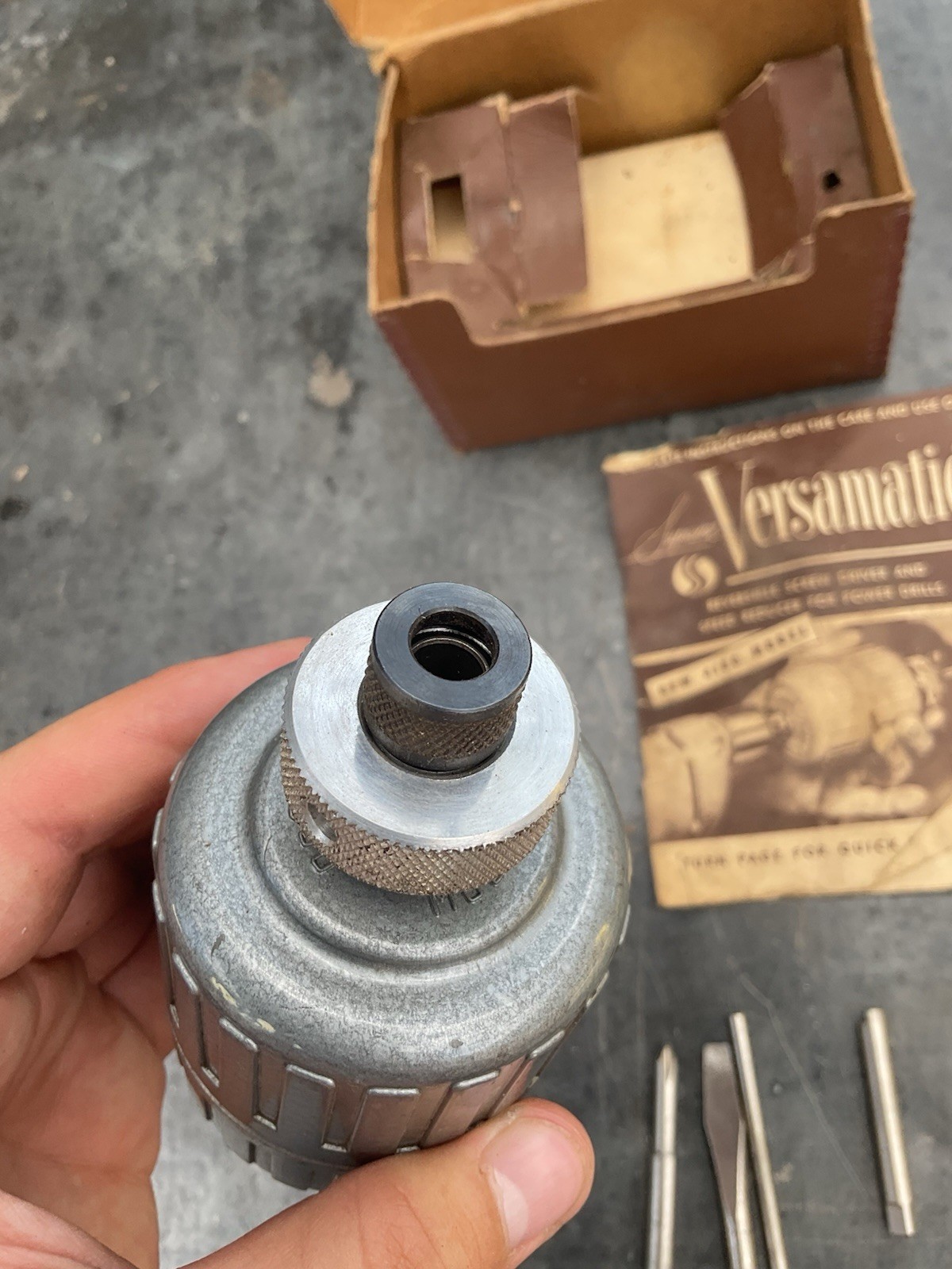Supreme Products Versamatic Model 4100 Reversible Power Drill Speed Reducer