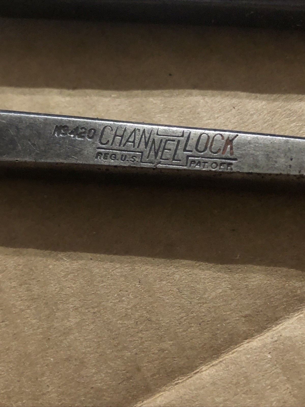 VTG Channellock Tools 420 Pliers MADE IN USA Champion DeArment Meadville PA 9.5″