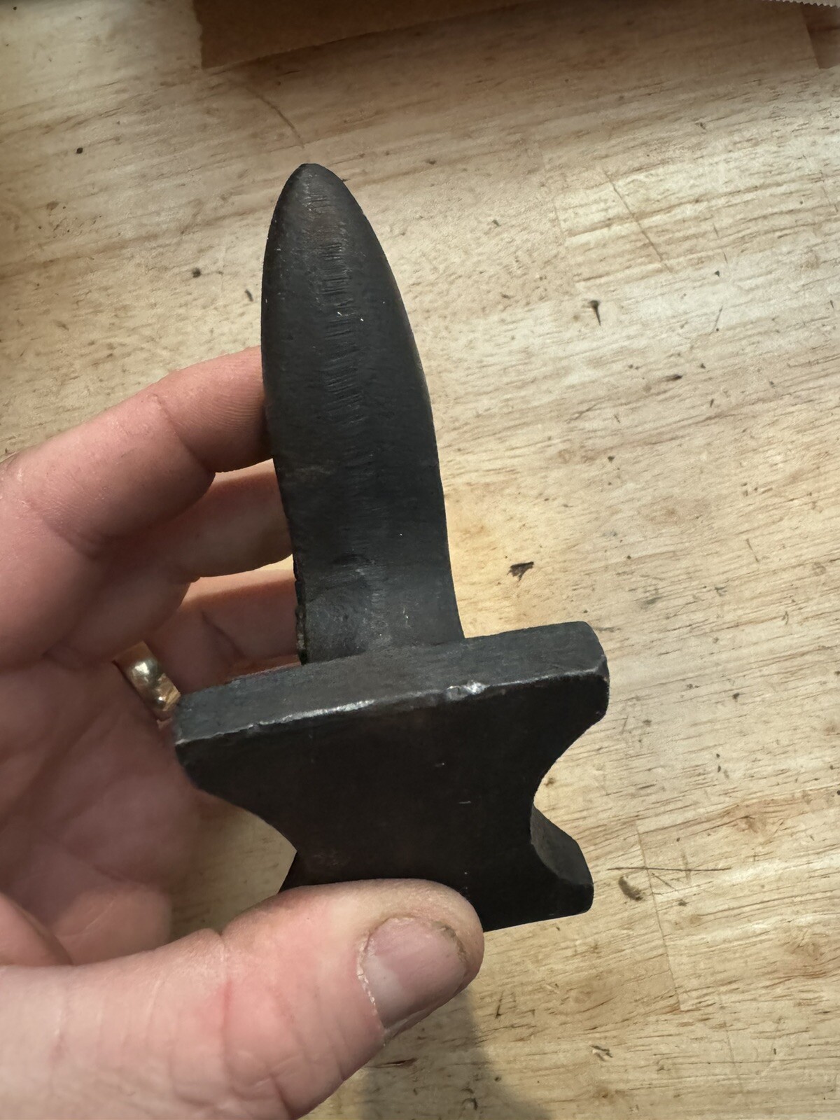 Colt Rifles Anvil Metal Gunsmith Gun Collector Paperweight Cast Iron Blacksmith