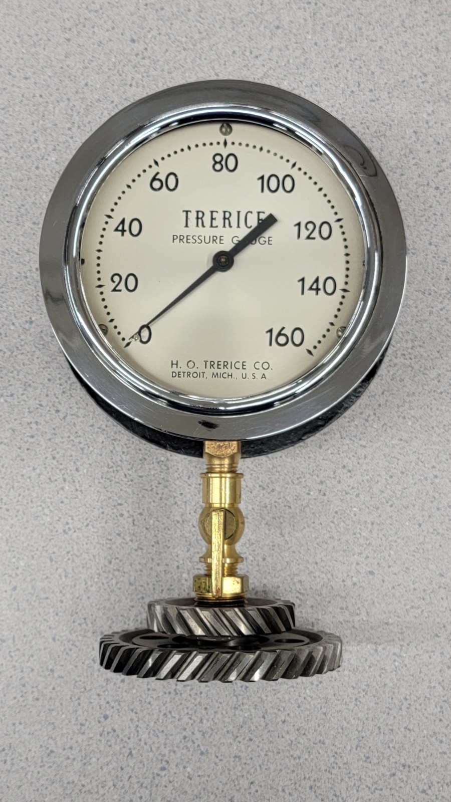 Antique Steam Pressure Gauge