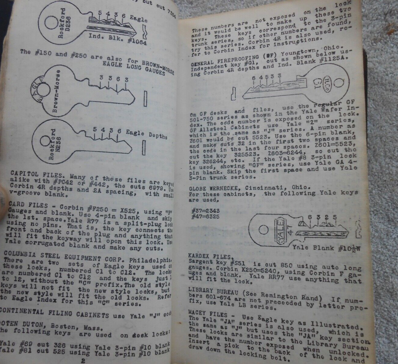 RARE!!! Vintage The Key Code Book By E.D. REED # 2605