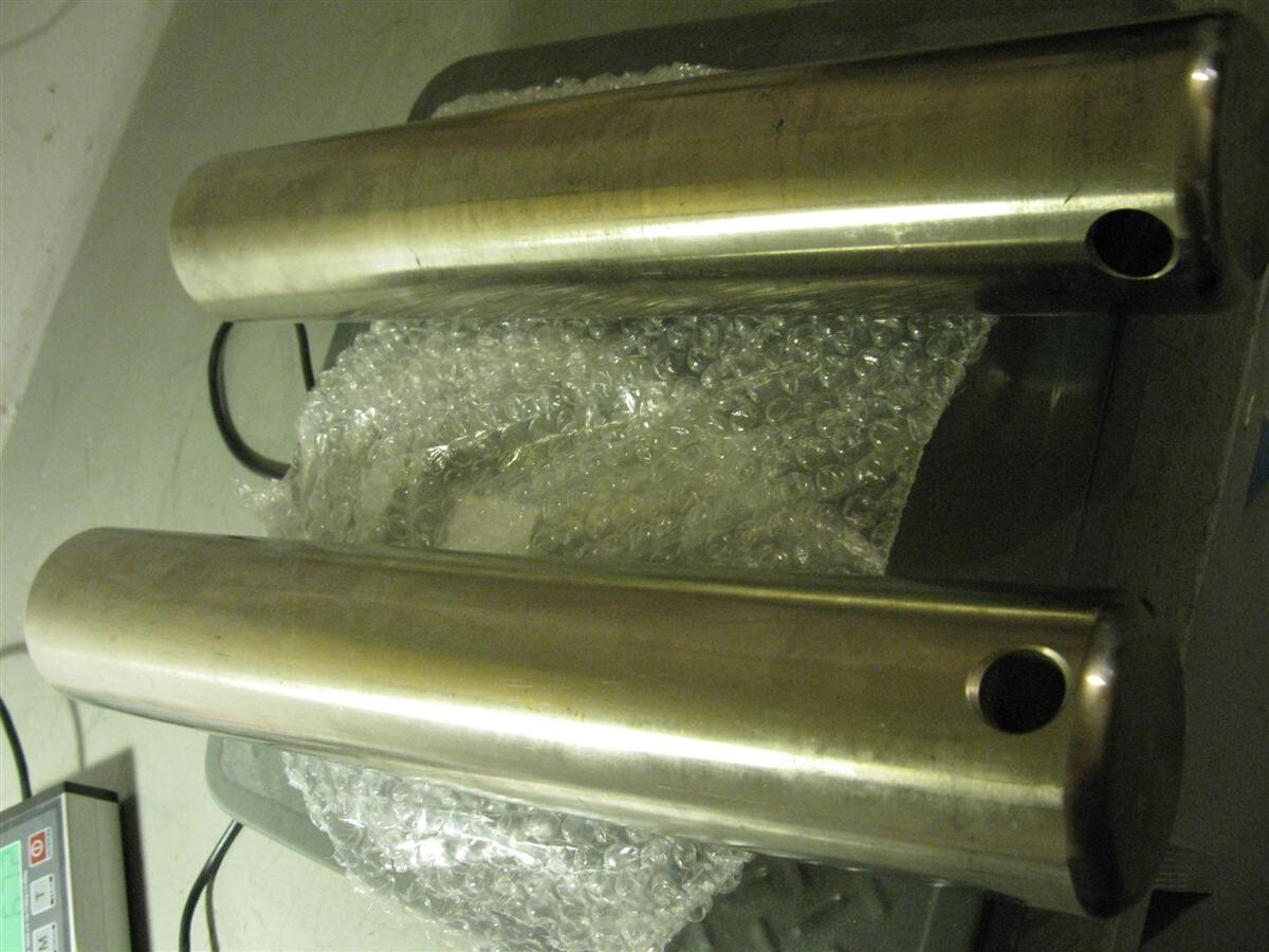 ONE PPI jlg 3422908 large 3″ steel pin 67 pounds shaft ROUND ANVIL METAL