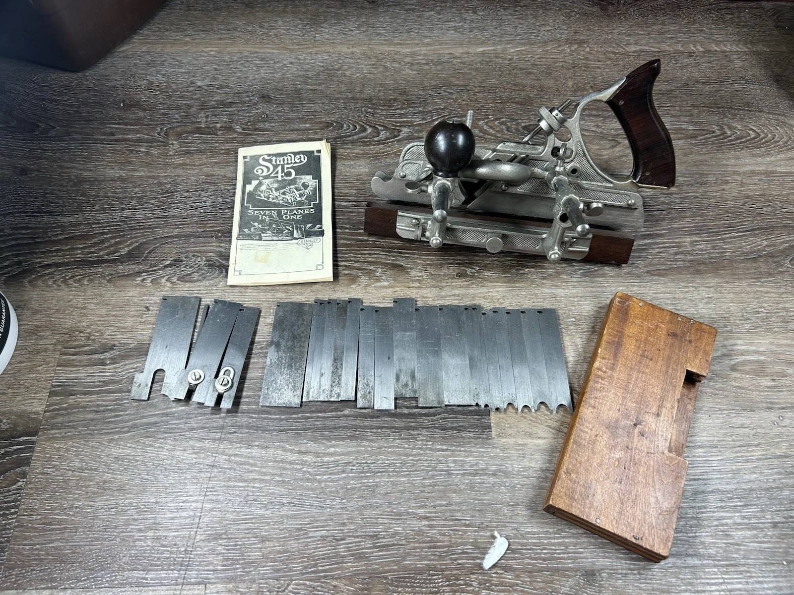 Stanley/Craftsman No. 45 “Forty Five” Combination Plane – w/22 DifferentCutters