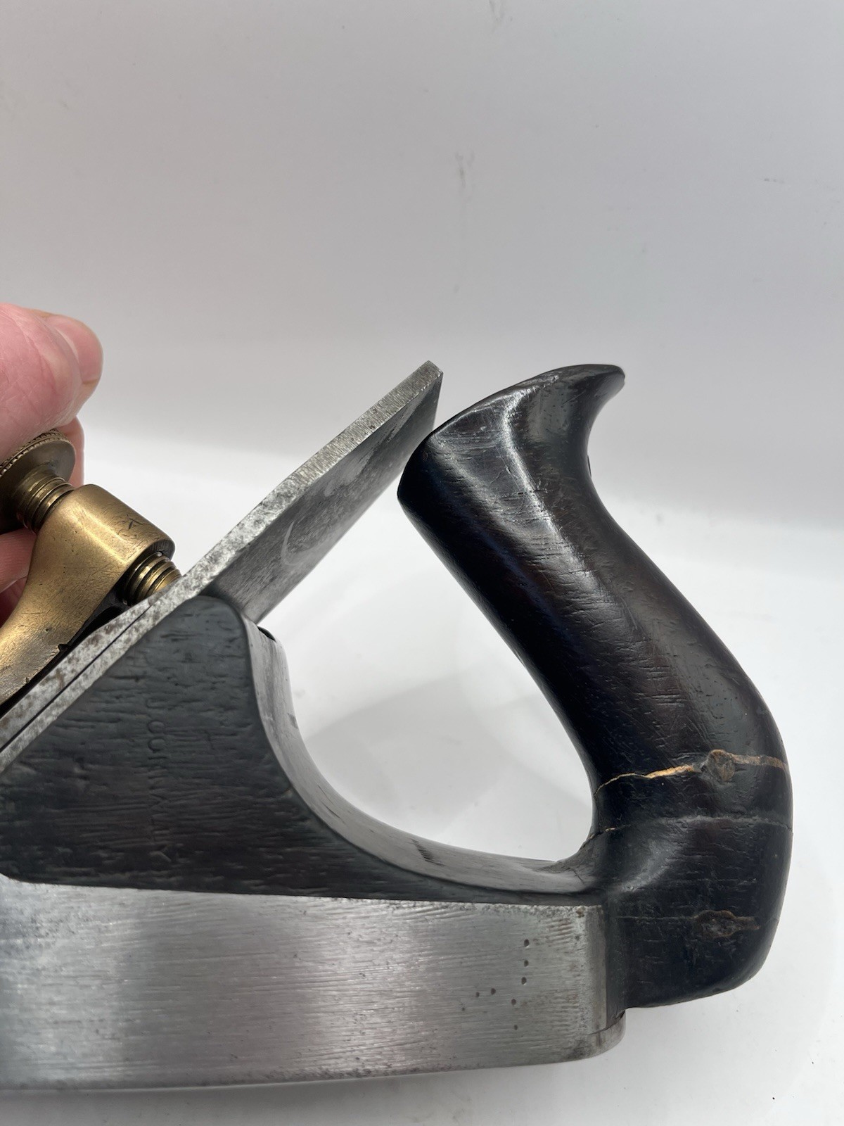 Norris No.2 Dovetail Dovetailed Smoothing Plane – Repaired Handle
