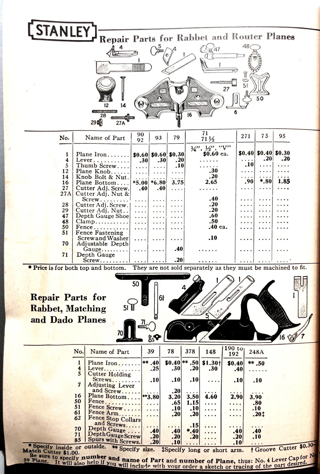 Stanley Tool Catalogue, No 34. 1953 Edition