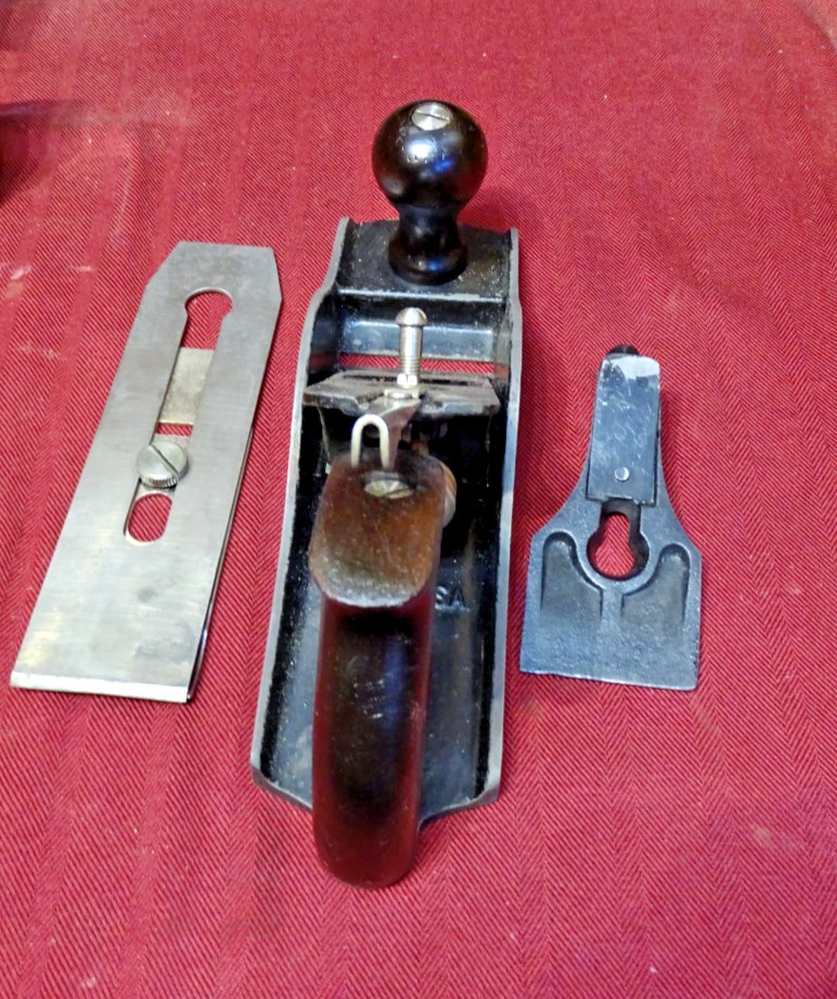 Shapleigh Hardware Diamond Edge Gold Logo DE-4 Plane Restored