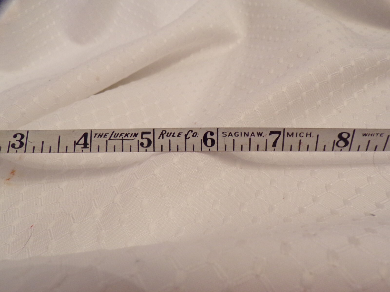 VTG The Lufkin Rule Co White Clad Steel Tape Saginaw Mich USA