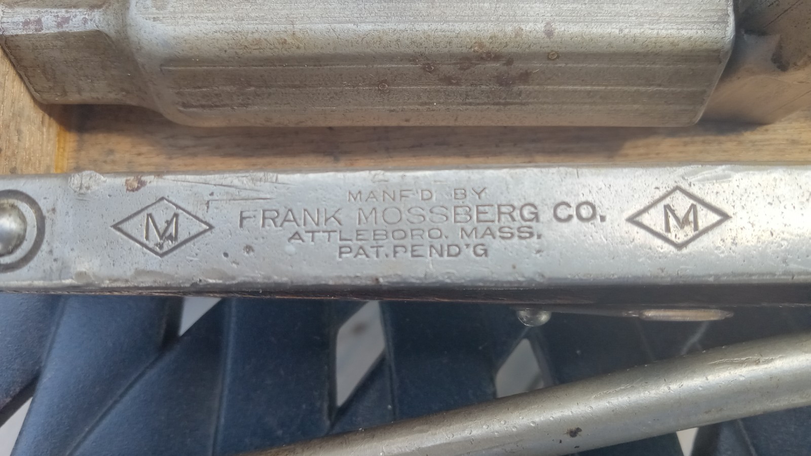 Frank Mossberg No. 6 Socket Set in Wood Box. Antique Automobilia