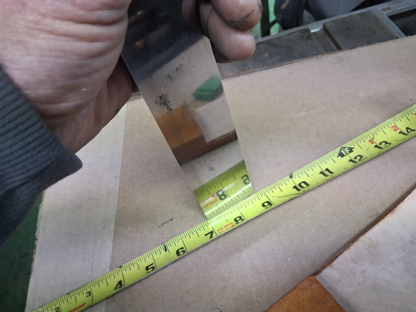 Restored D.R. Barton 1 3/4″ Trowel Shank Paring Chisel