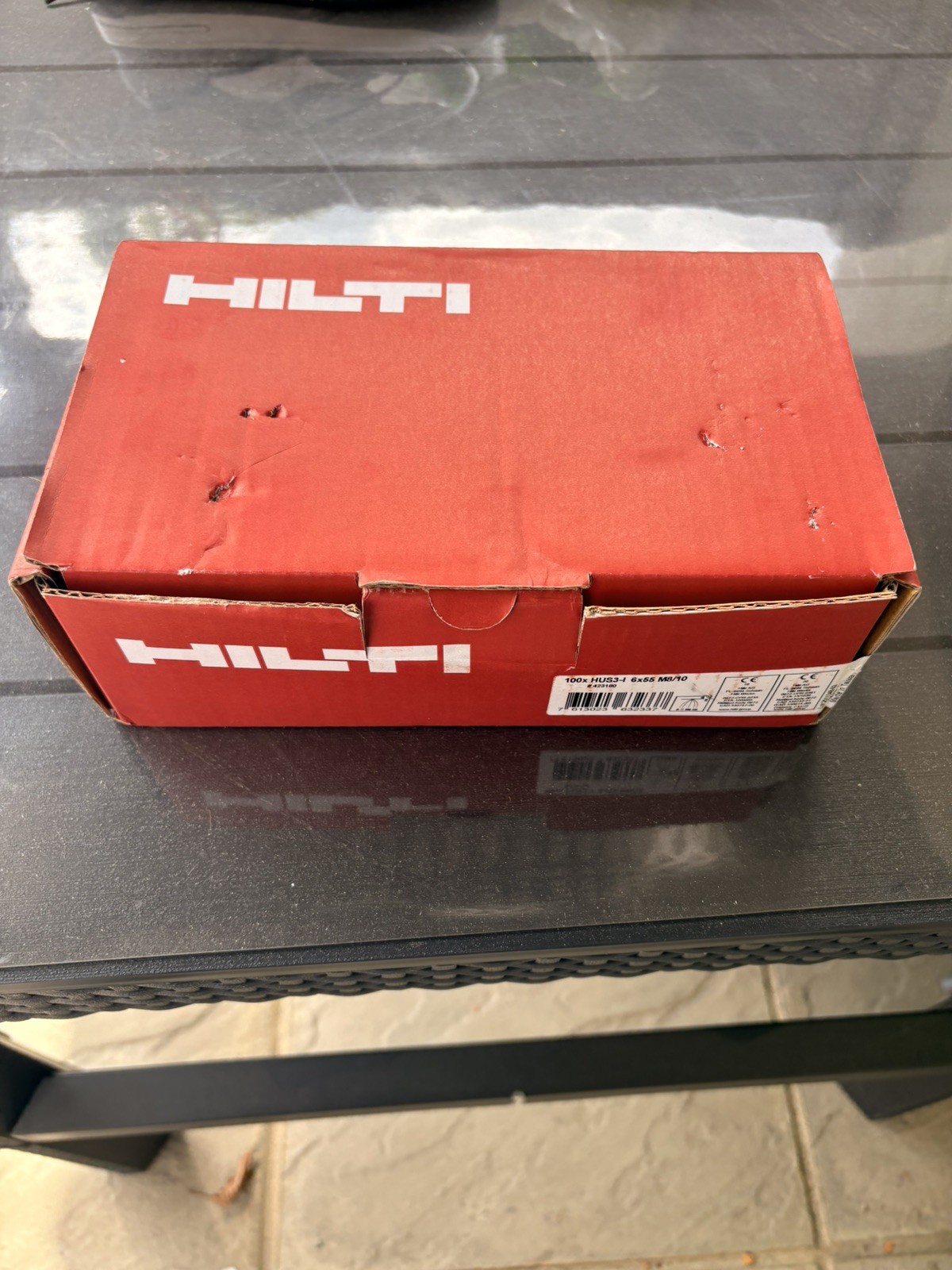 Hilti Hus Scew Brand New In Box 100xHUS3-1 6×55 M8/10