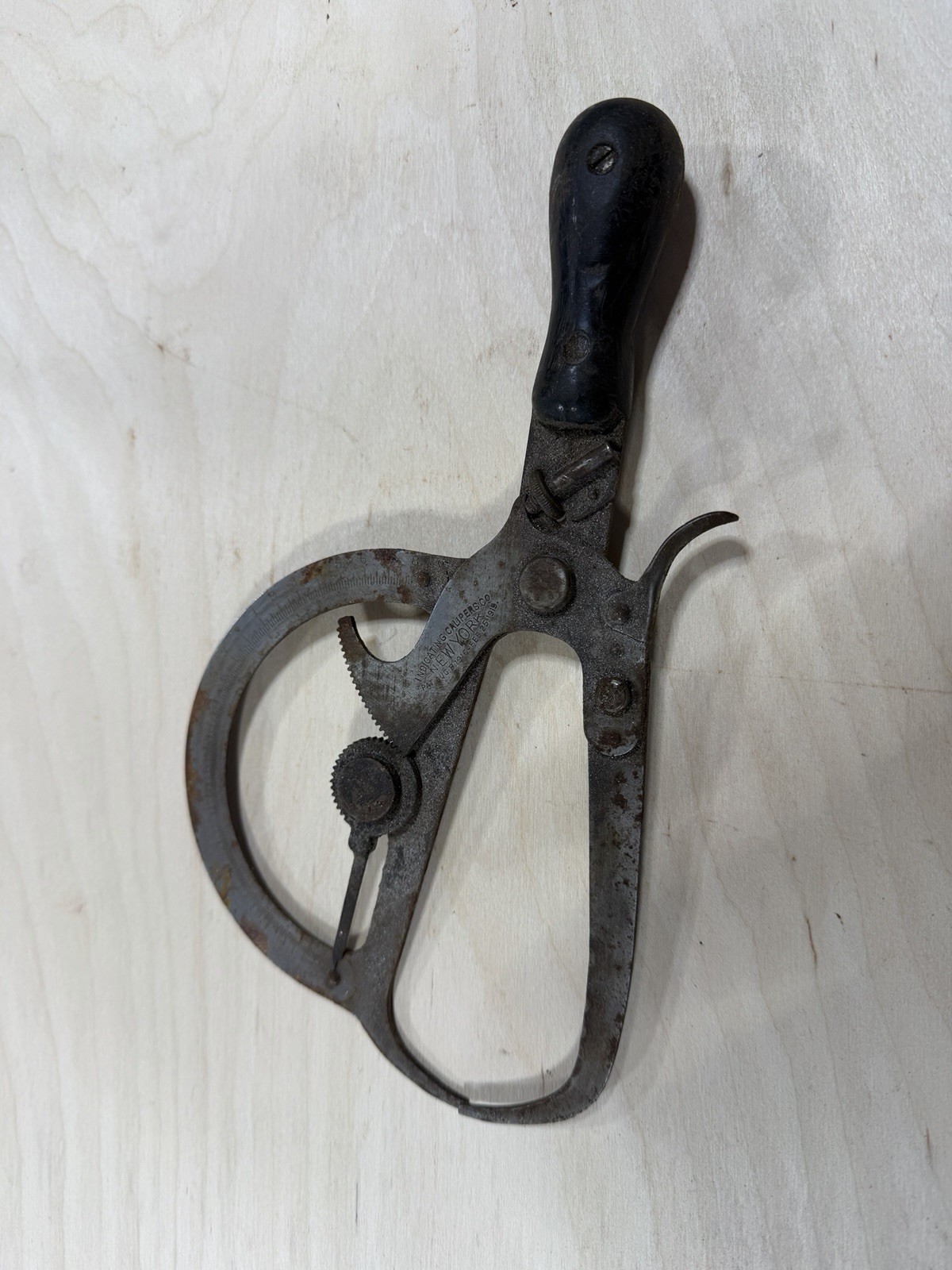 Rare 1919 New York Indicating Calipers, Co., Direct Reading Indicator Calipers