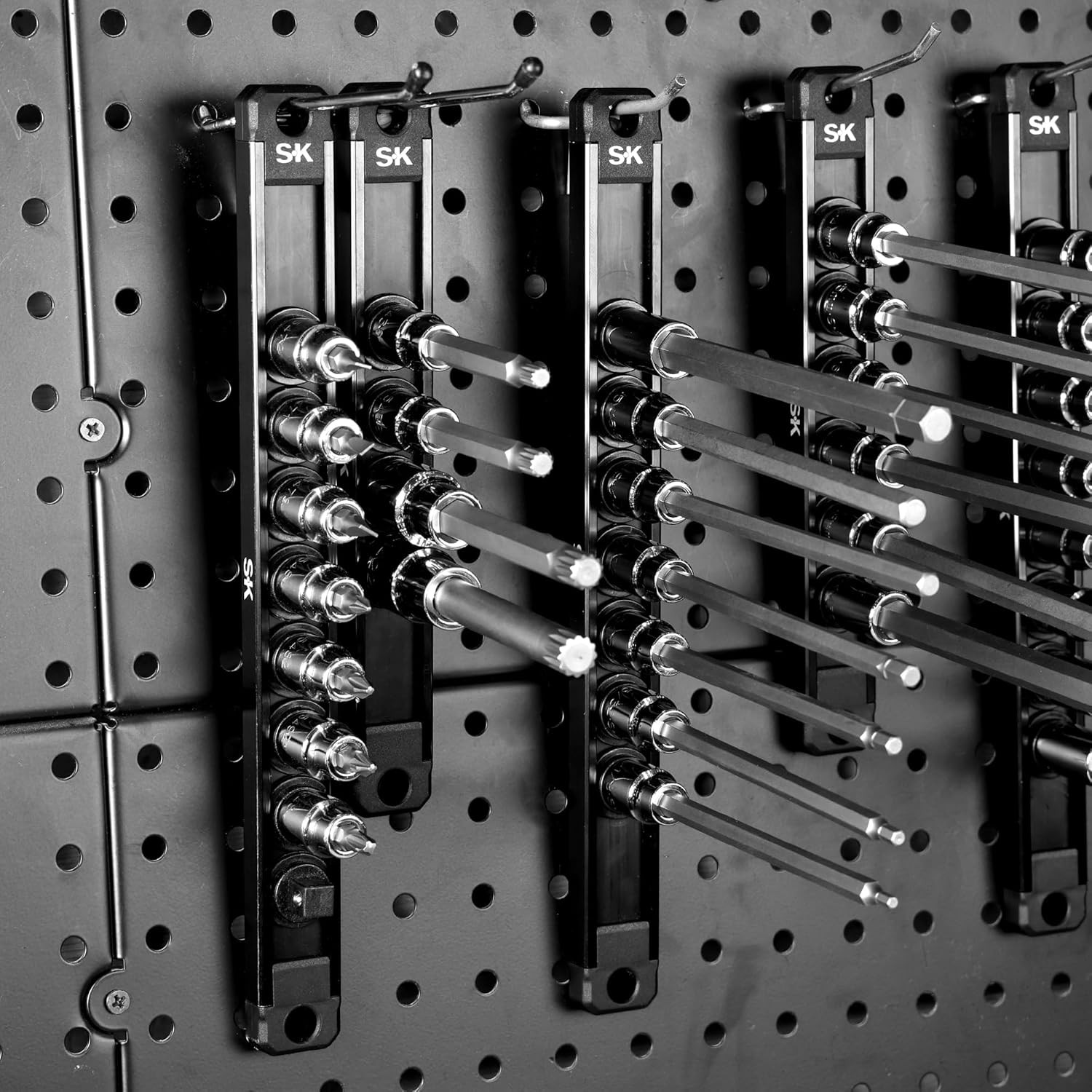 4-Piece Metric Triple Square Bit Socket Set, 3/8″ & 1/2″ Drive S2 Steel