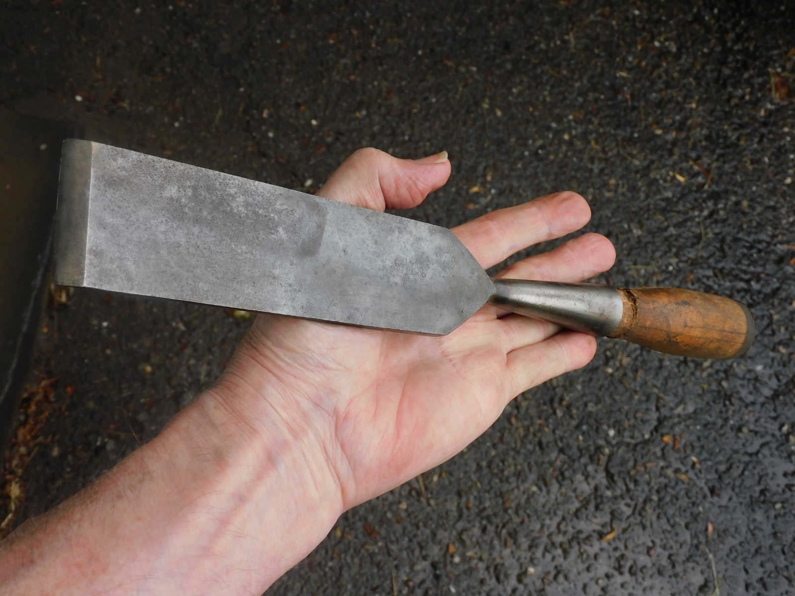 Vintage G.I. MIX & CO. 1-3/4″ Wide Socket Paring Chisel Tool