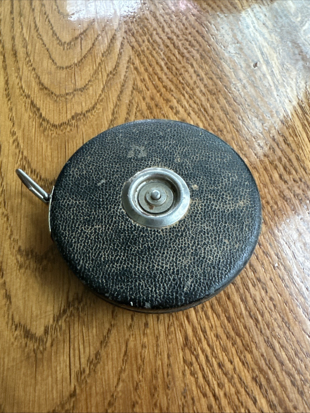 Vintage Universal Steel Tape Measure, 50 Feet, Lufkin Rule, USA Black Tape