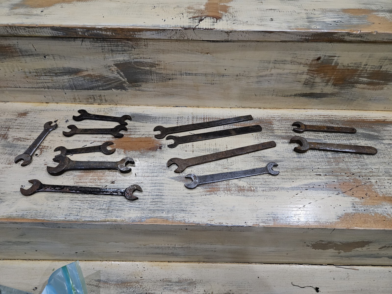 LOT Of 12 Pieces Vintage Wrenches FREE SHIPPING SHIPPING