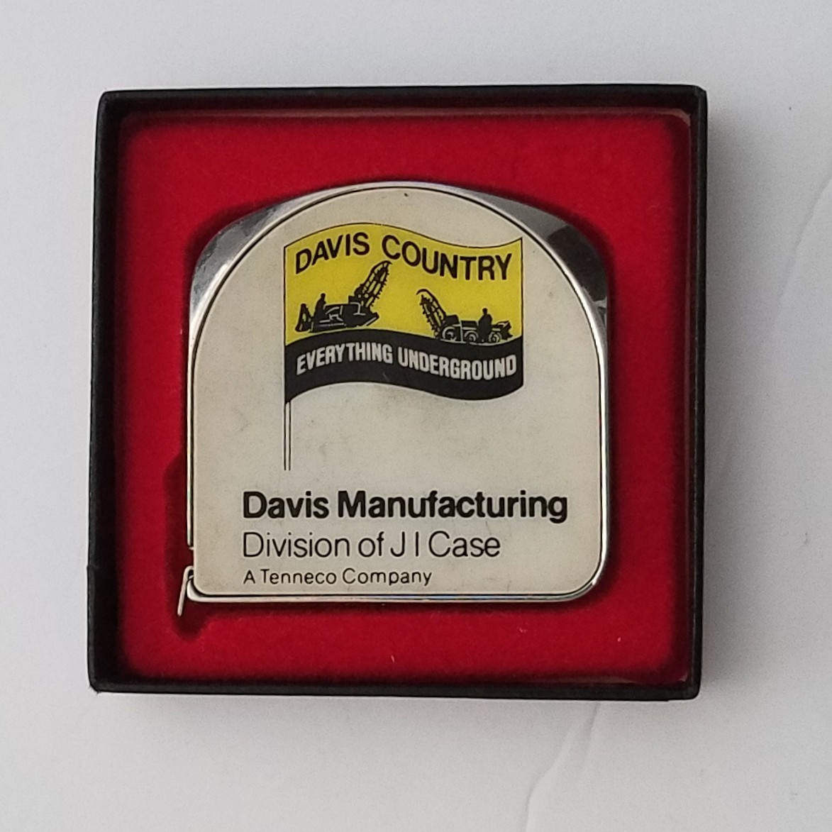Davis Country, Everything Underground, JI CASE Tape Measure. Lufkin Made In USA
