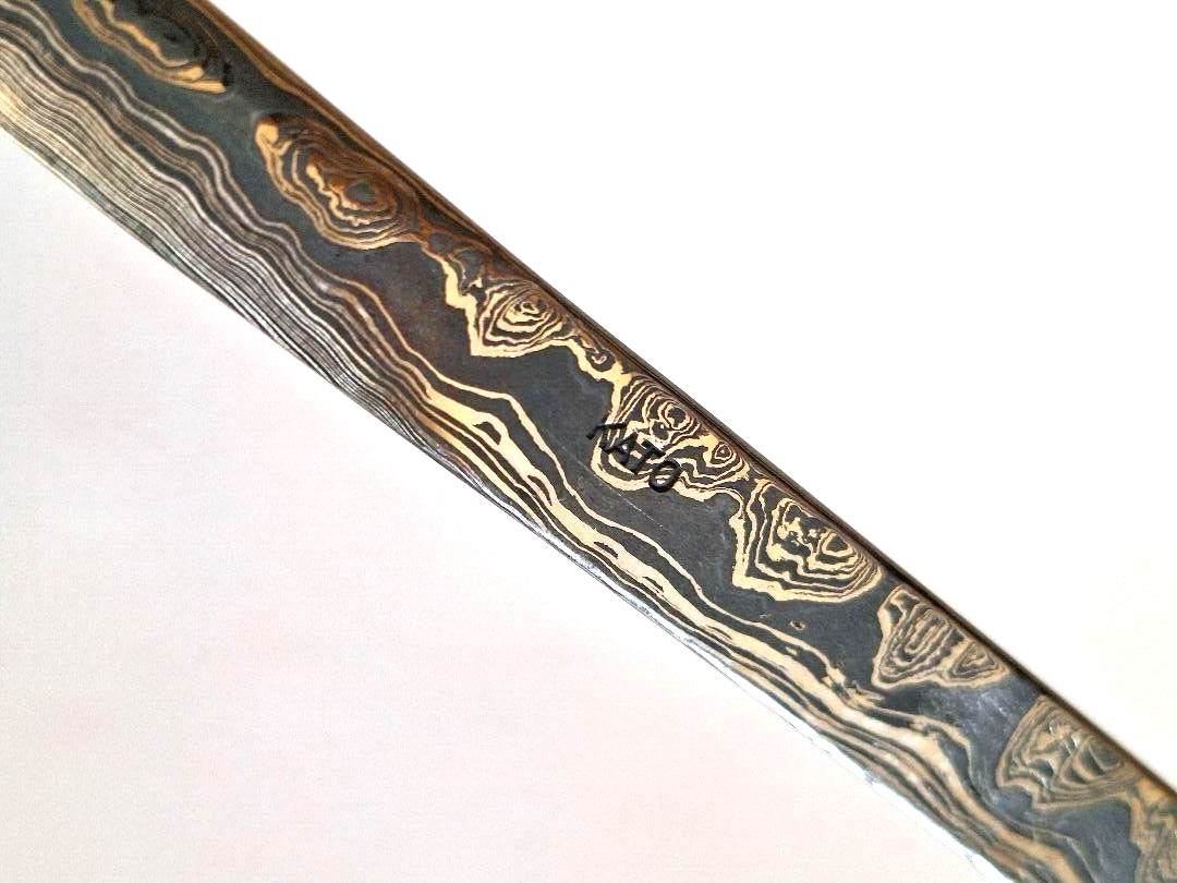 Kato Kiyoshi Damascus Japanese Marking Knife Kiridashi Kogatana 158mm New 加藤清志