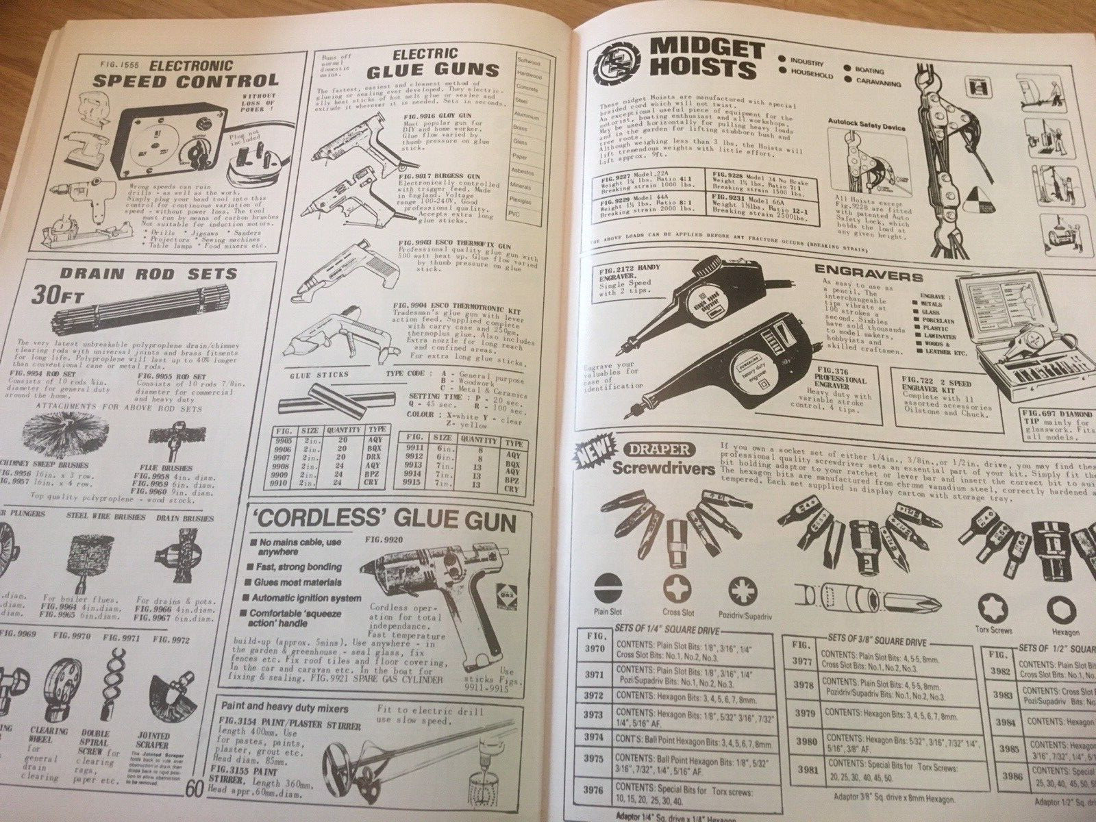 Vintage ‘General Tool Catalogue’ No 15 from J Simble & Sons with 1988 price list