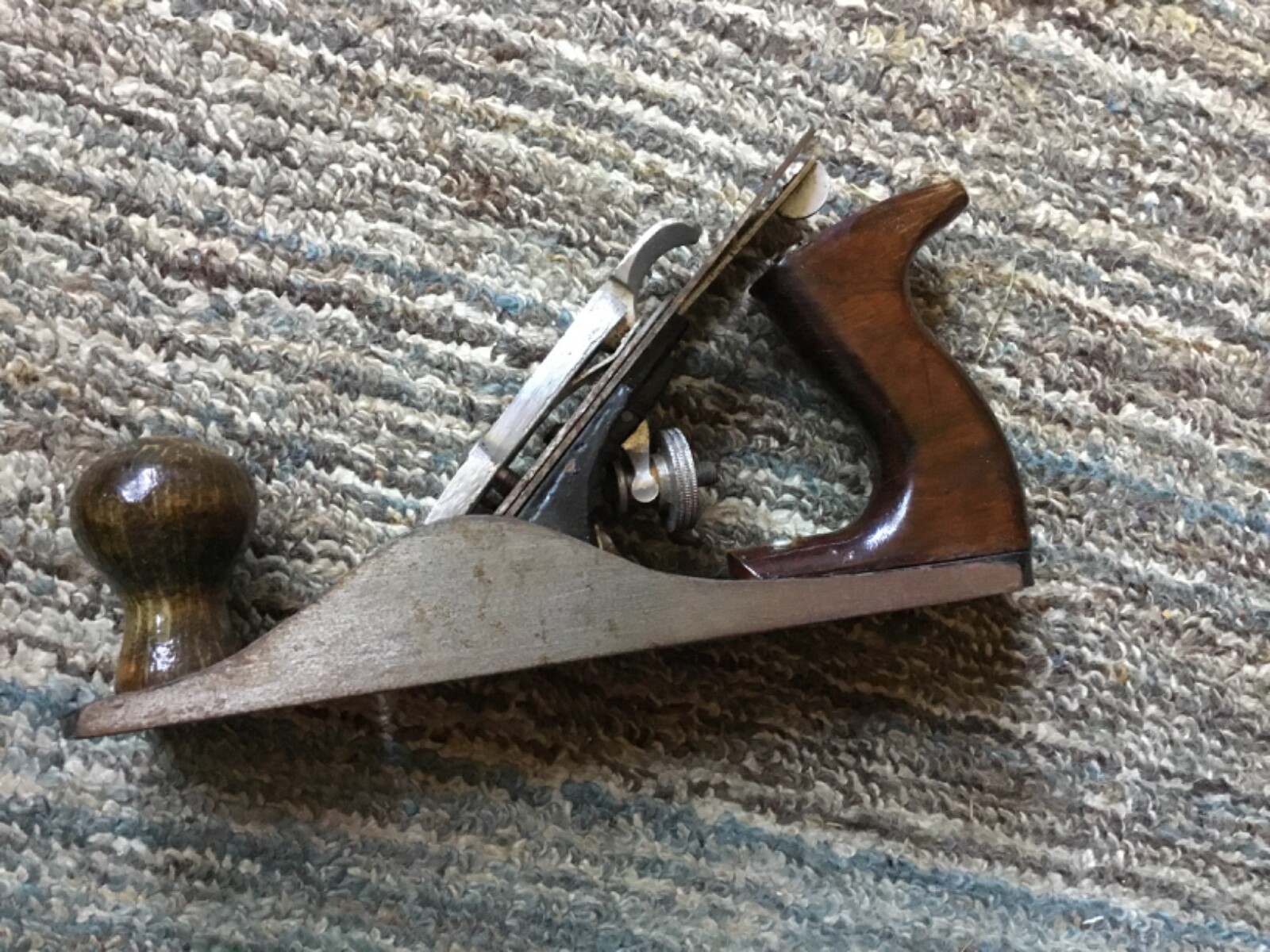 Silverline Carpenters No. 4 Hand Smoothing Plane Carpentry Tool -(vintage)
