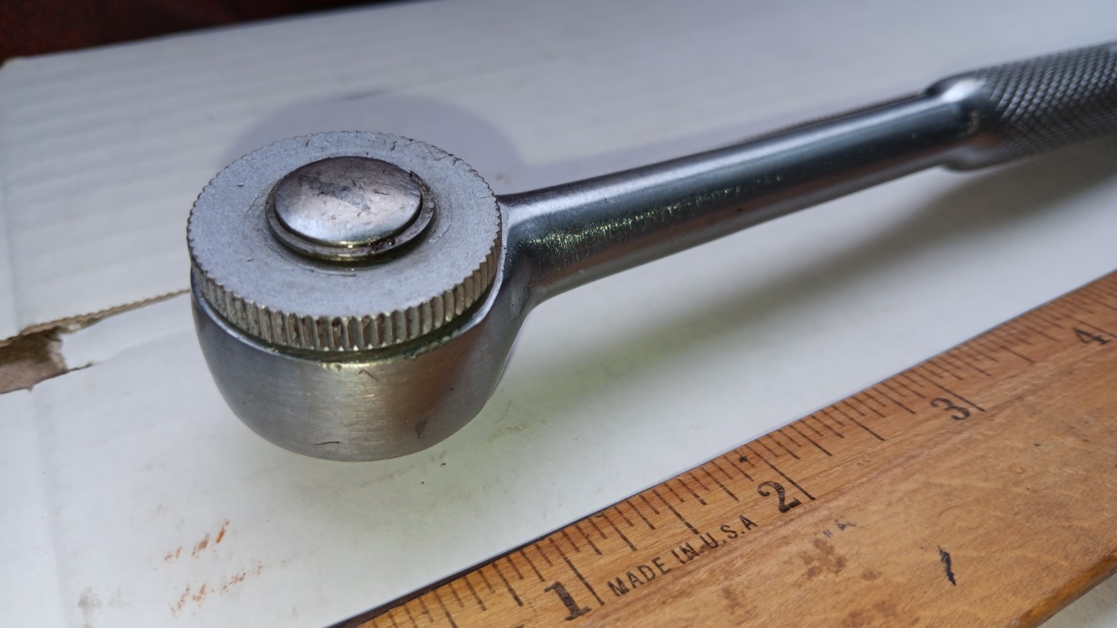 Vintage Walden Ratchet 3/8″ Drive Thumb Wheel