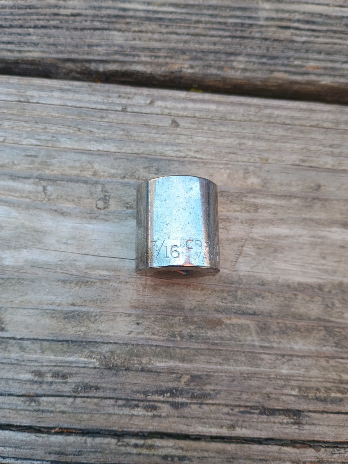 Vintage Craftsman 13/16″ 12 Point Shallow Socket 3/8″ Drive Inverted G 44338 USA