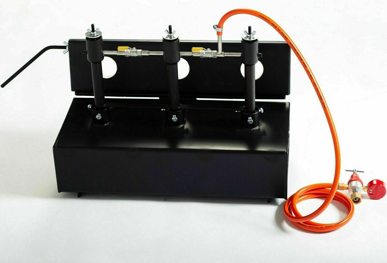 DFHS3+1D/3.6″ GAS PROPANE FORGE Furnace Burner Blacksmith For Horseshoe Makers