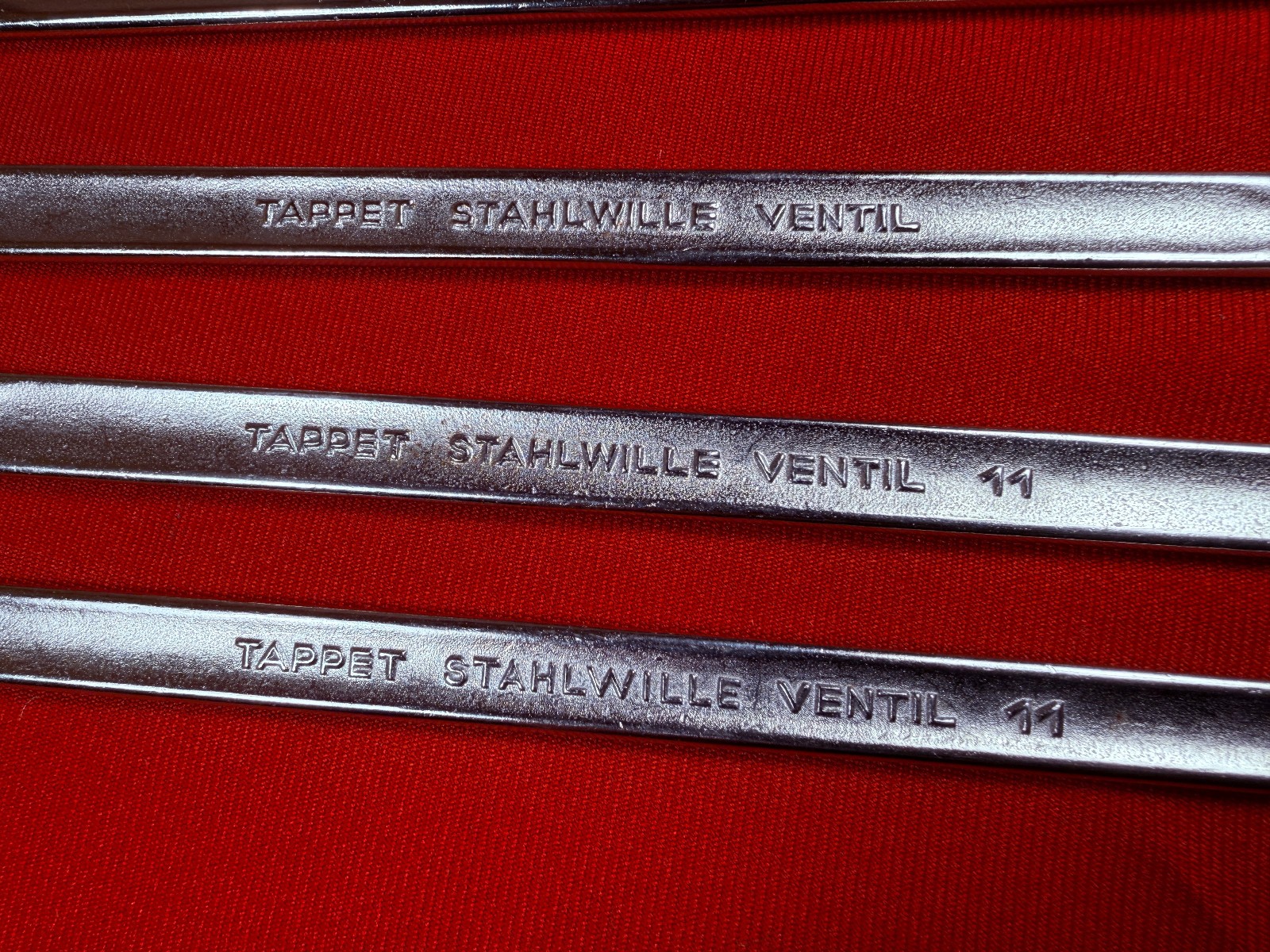 NOS Vintage Stahlwille Metric Tappet Wrench Set 11 Ventil series – 5 pc 11- 22mm