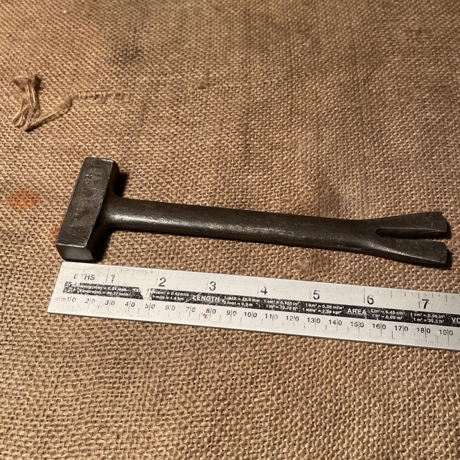 Vintage Brades Nox Tox Mini Claw Hammer box opener
