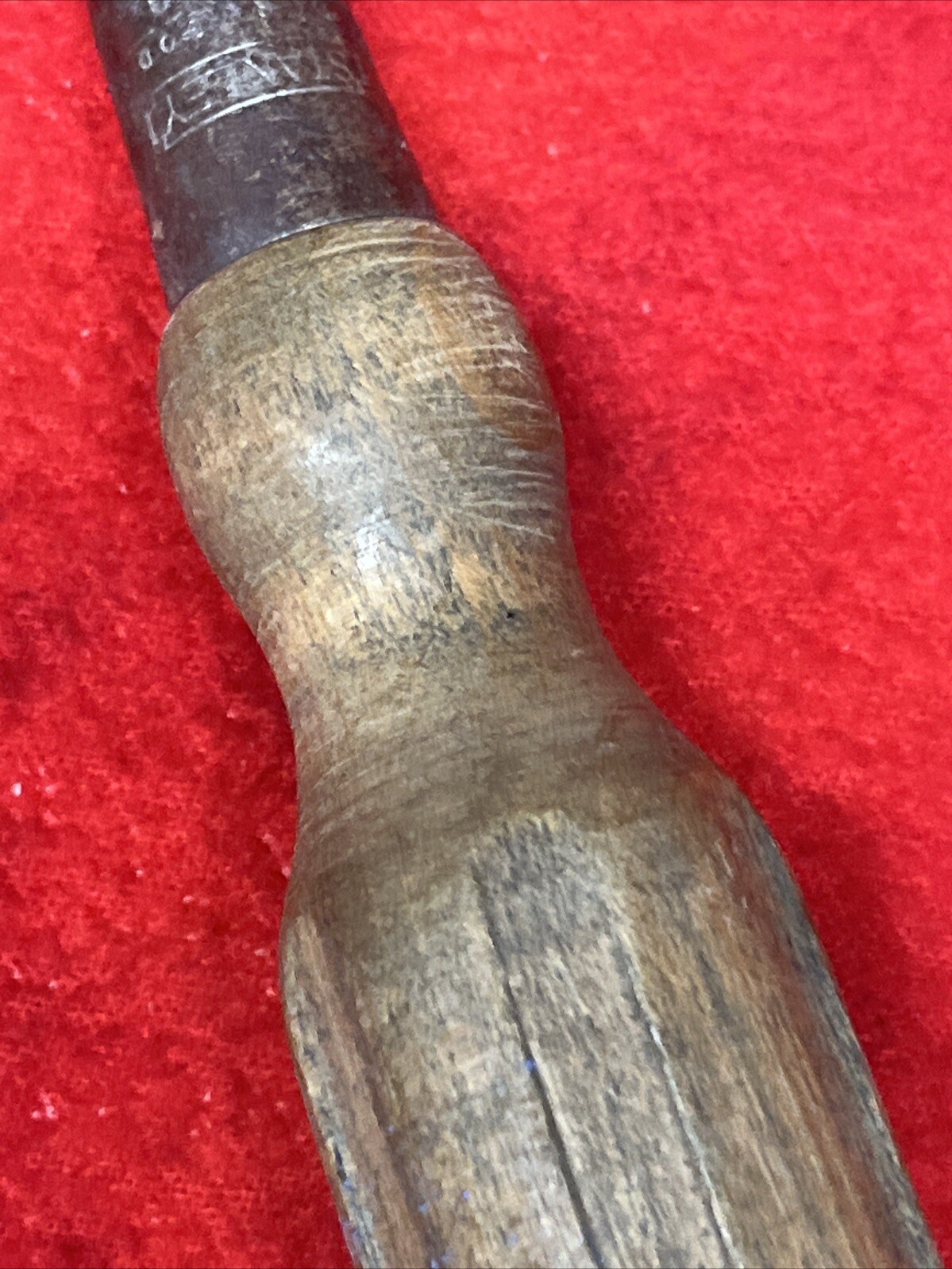 VINTAGE STANLEY NO. 20 SLOTTED SCREWDRIVER WOODEN HANDLE 12″ LENGTH – USA (w17)
