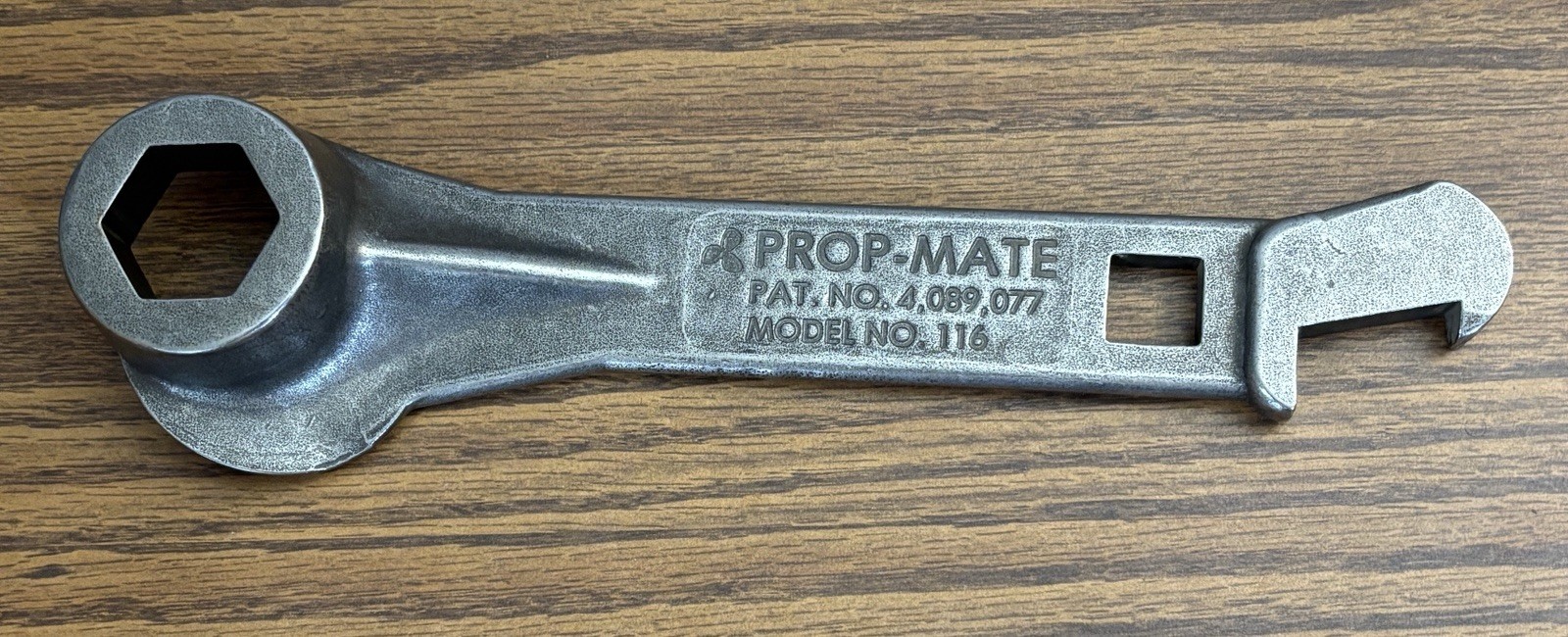Prop-Mate #116 Boat Prop Nut Removal Wrench Tool Nautical Vintage Stainless