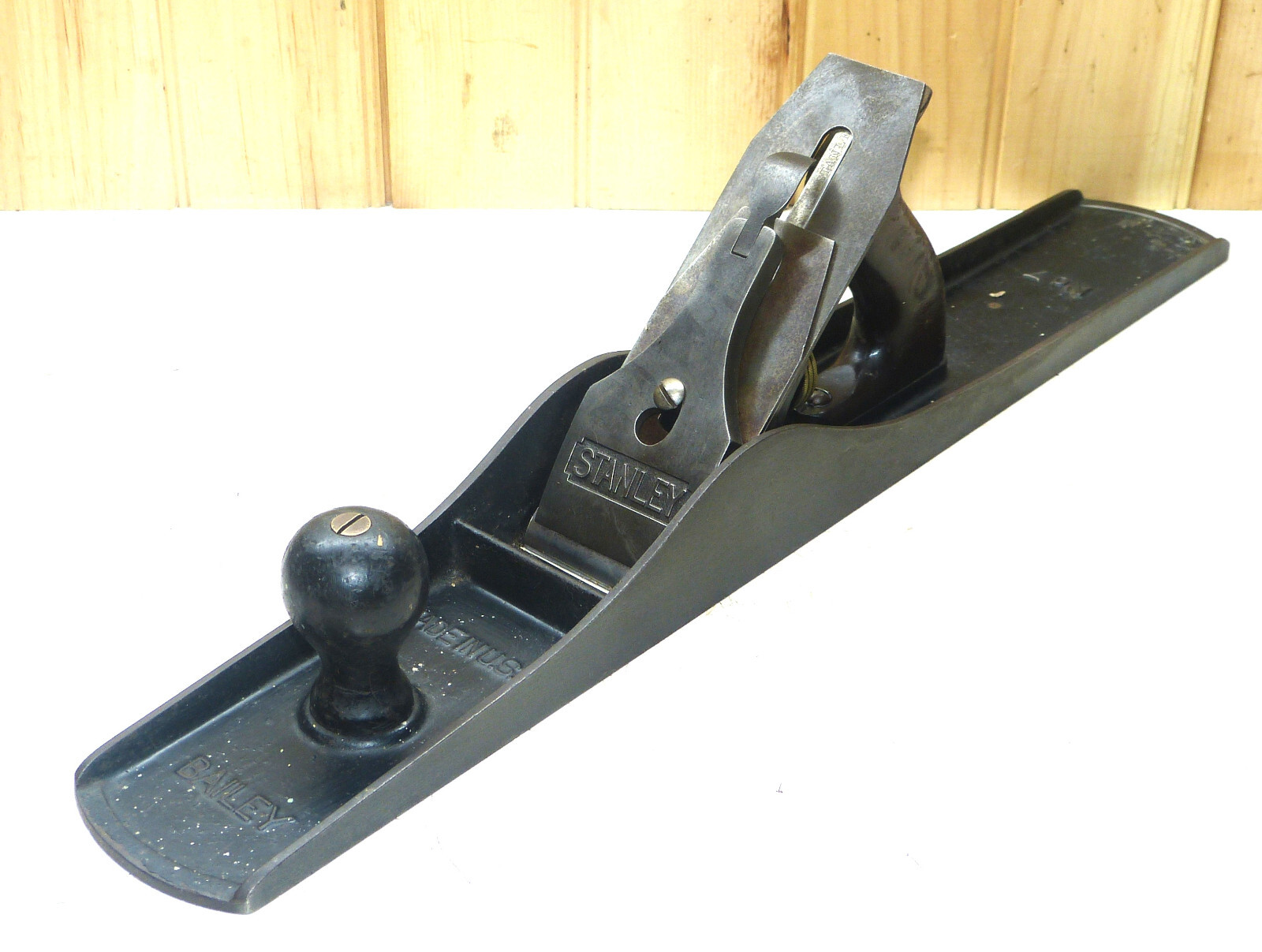 Vintage Stanley No 7C Type 17 Joiner Plane, WW2, 1942-1945 Imperfect INV17872