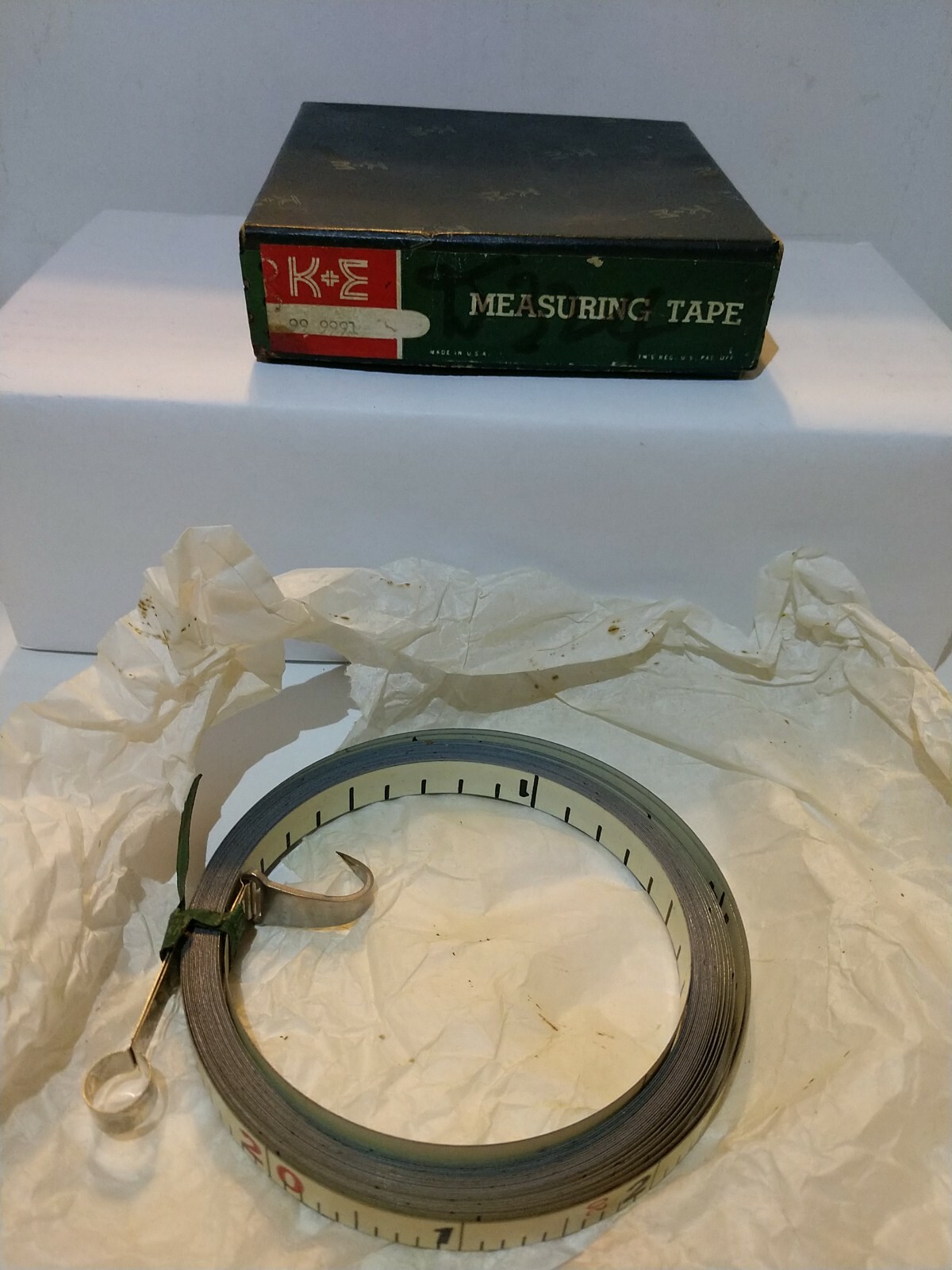 Keuffel & Esser K&E Stevens Albadure Steel Tape Refill 20ft 10 100ths 99-9991