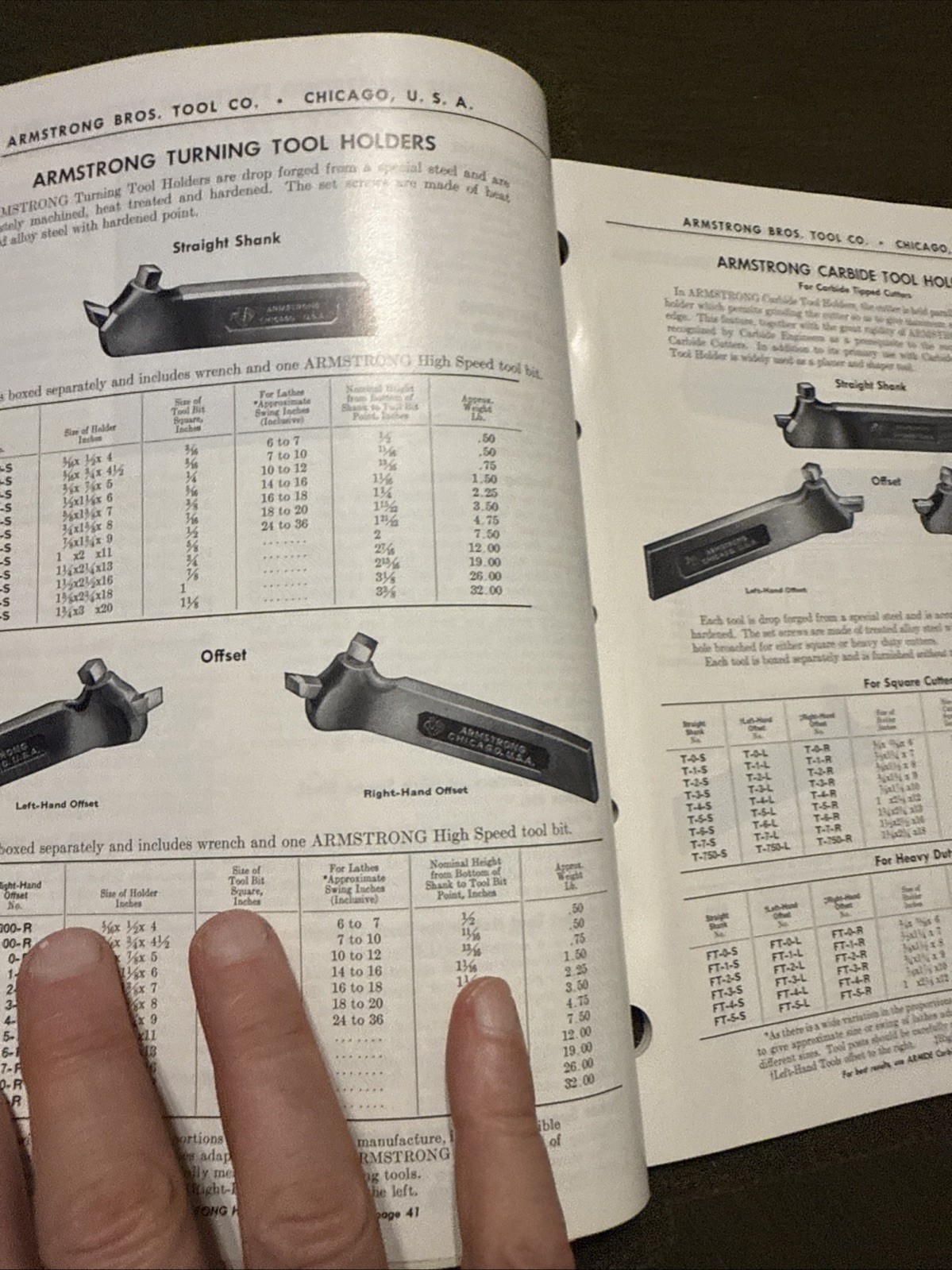 Vintage Armstrong Bros. Tool Co. Catalog USA 🇺🇸 Chicago Nice!