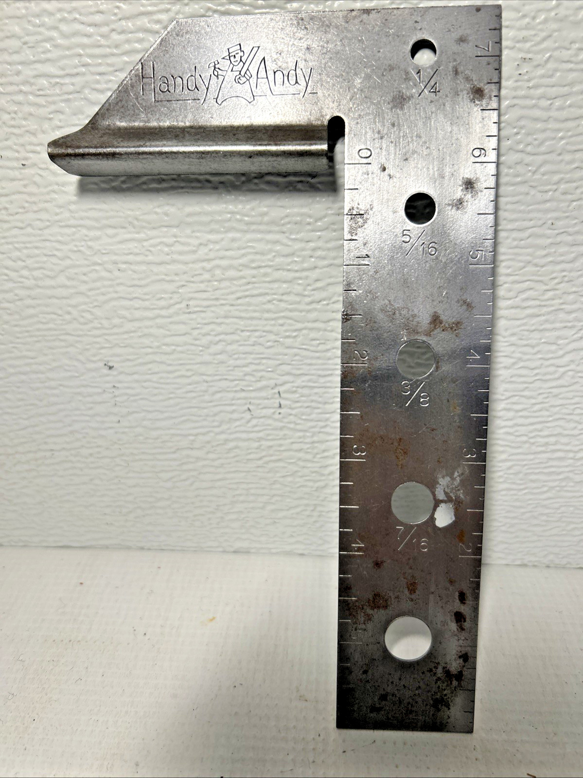 Vintage Handy Andy 6″ Steel Try Square